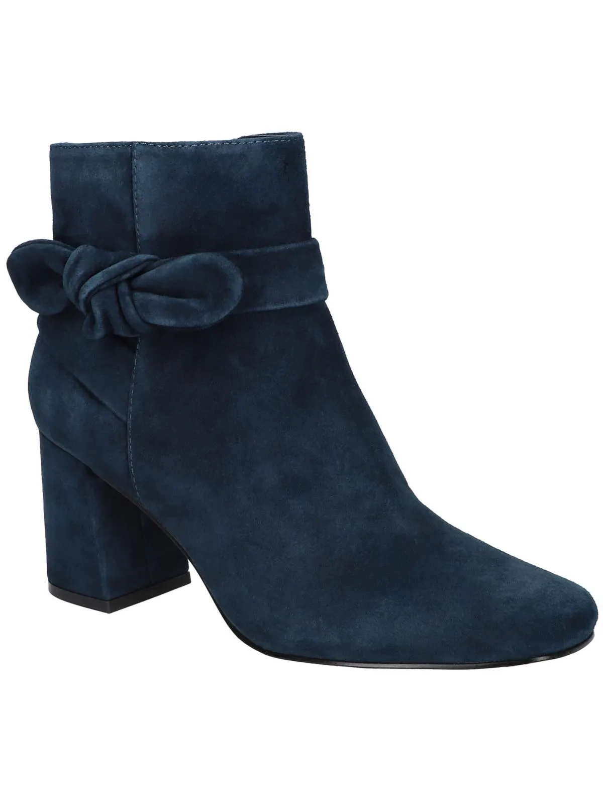 Felicity Womens Suede Bow Booties