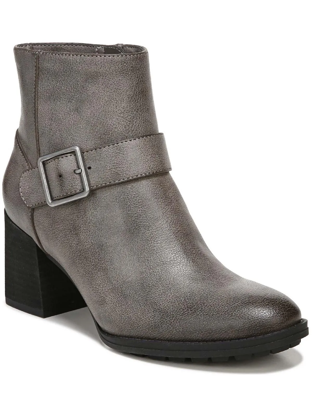 Flyer Womens Faux Leather Ankle Boot Booties