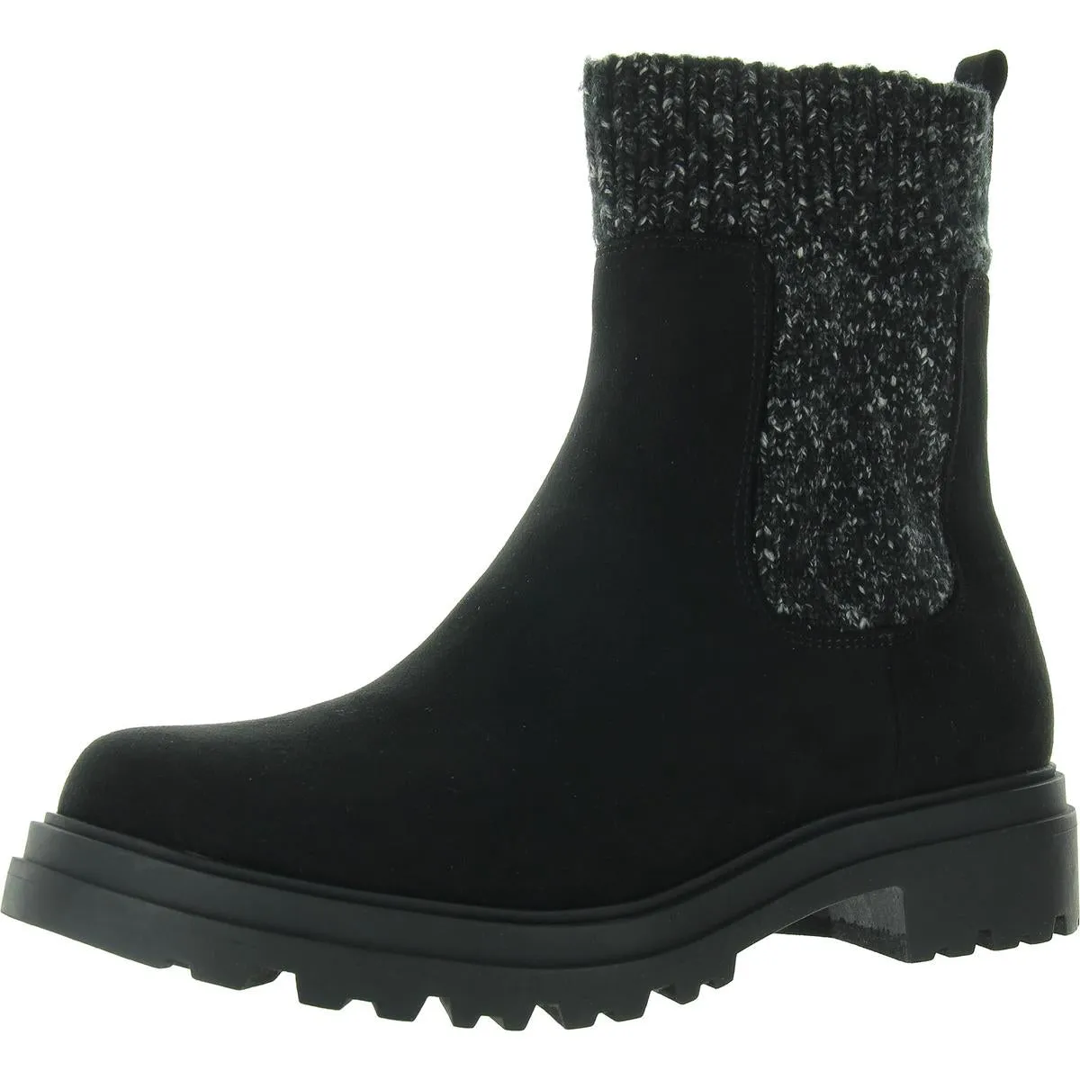 Gable Womens Suede Round Toe Booties
