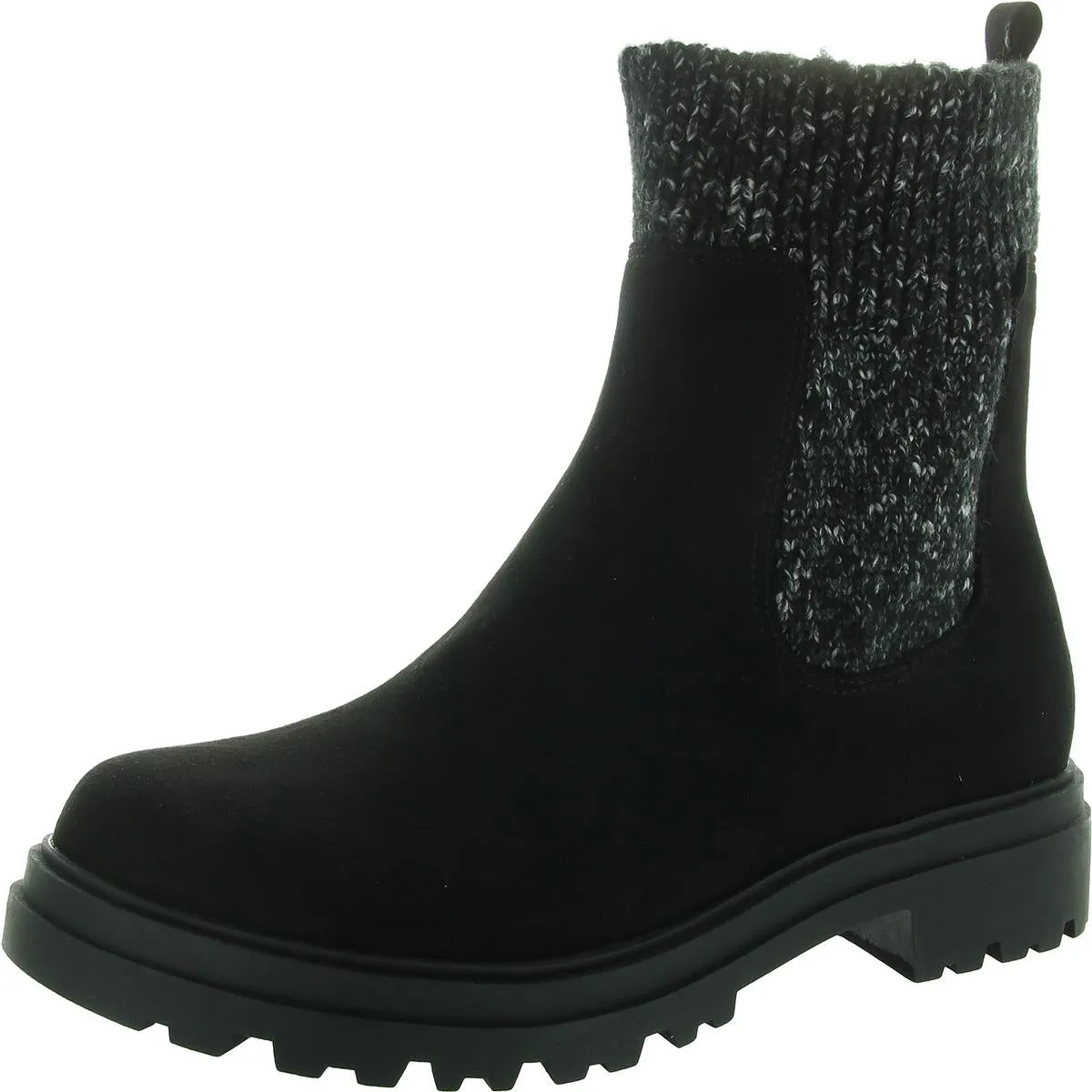 Gable Womens Suede Round Toe Booties