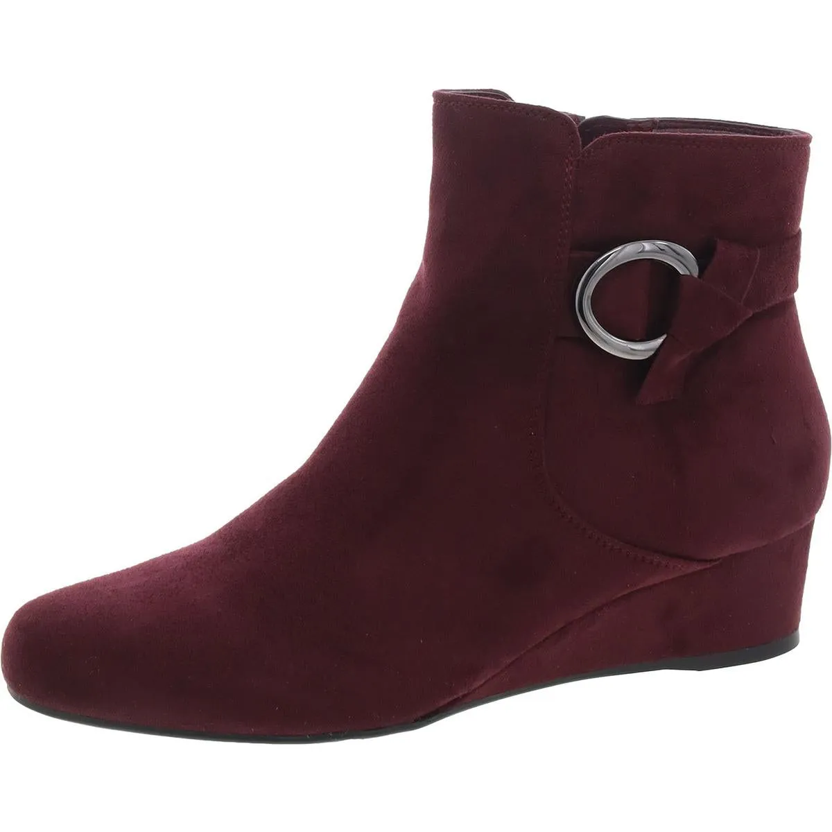 Gasha Womens Faux Suede Booties