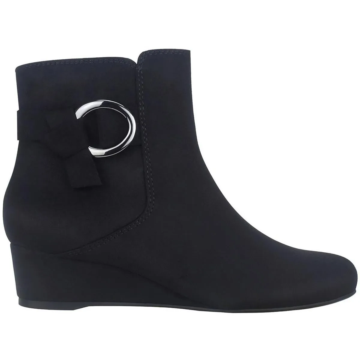 Gasha Womens Faux Suede Booties