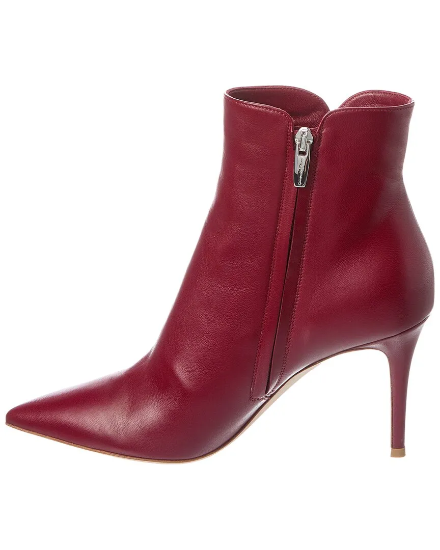 Gianvito Rossi Levy 85 Leather Bootie