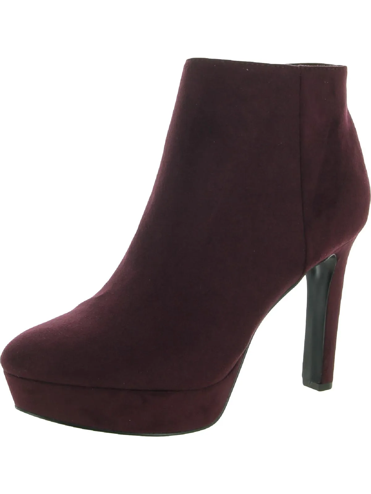 Glowup 2 Womens Zipper Platforms Ankle Boots