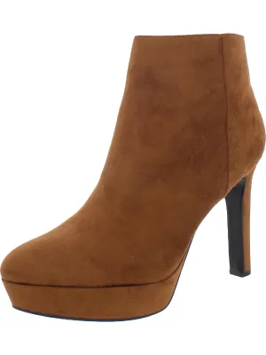 Glowup 2 Womens Zipper Platforms Ankle Boots