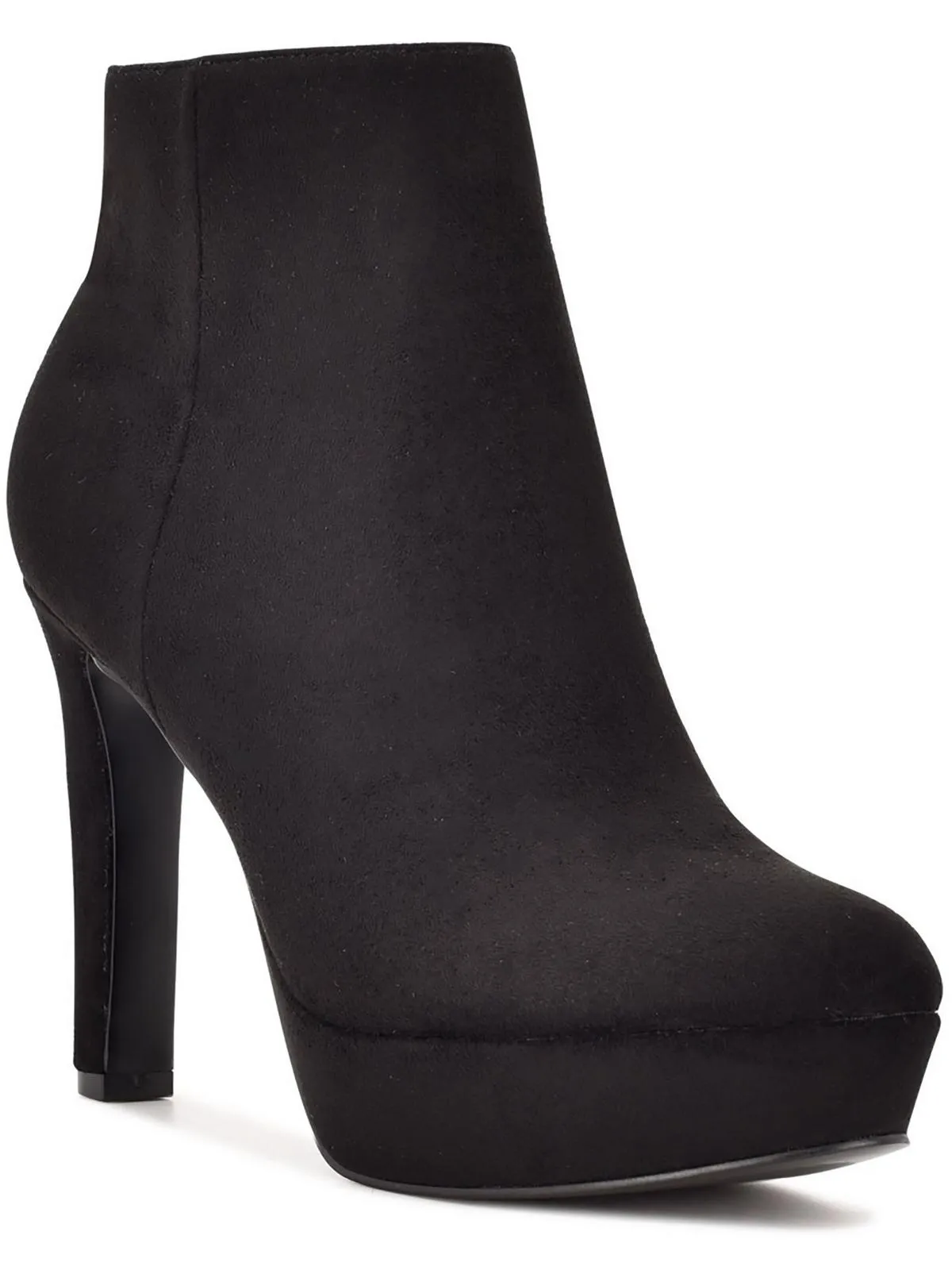 Glowup 2 Womens Zipper Platforms Ankle Boots