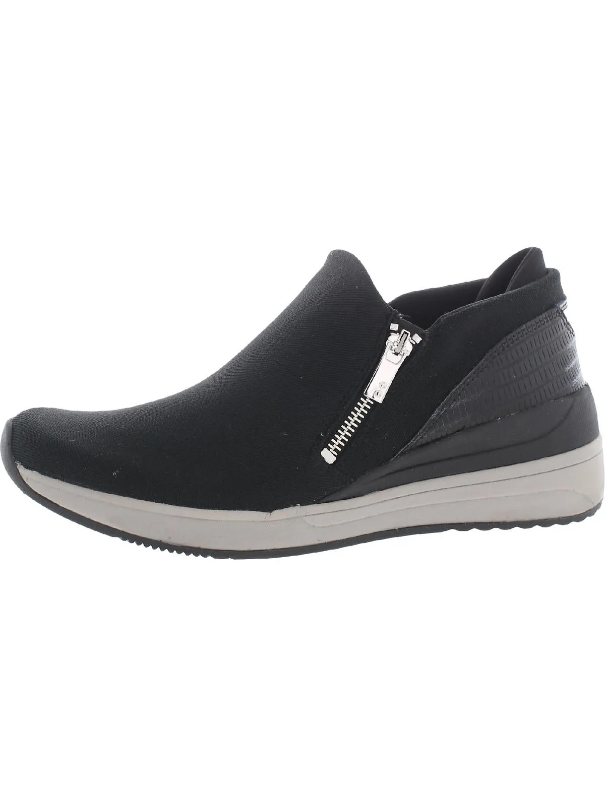 Guinevere  Womens Faux Leather Embossed Booties