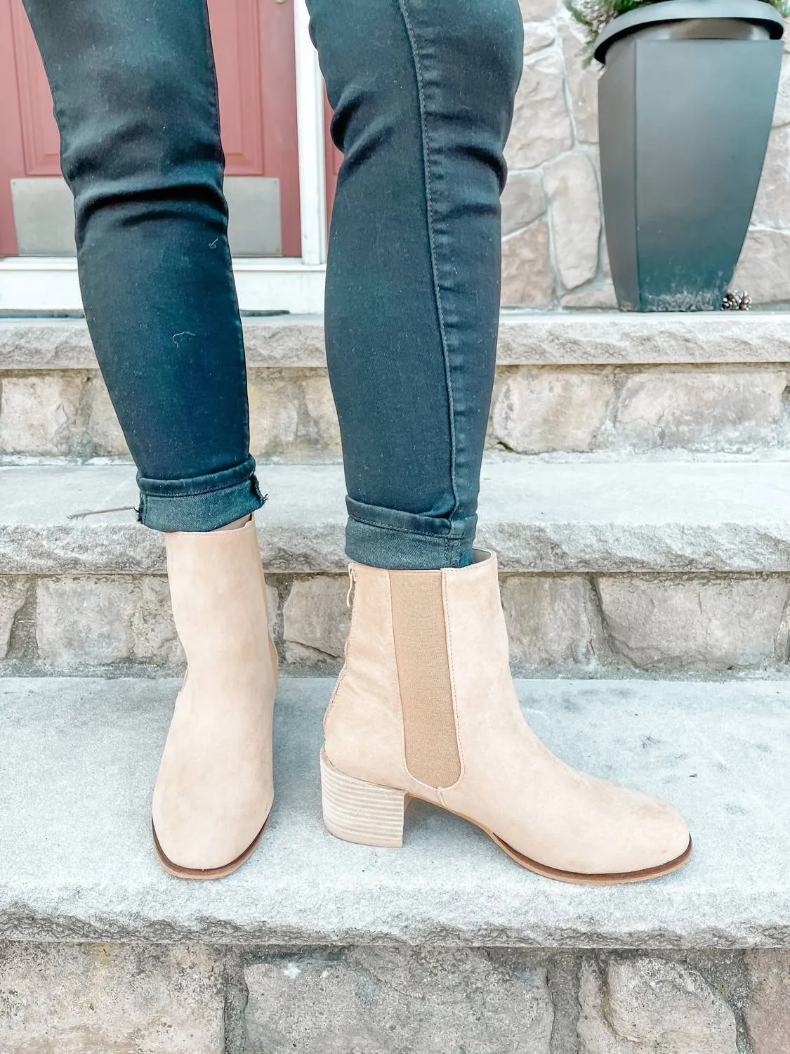 Hannah Boho Bootie In Toffee