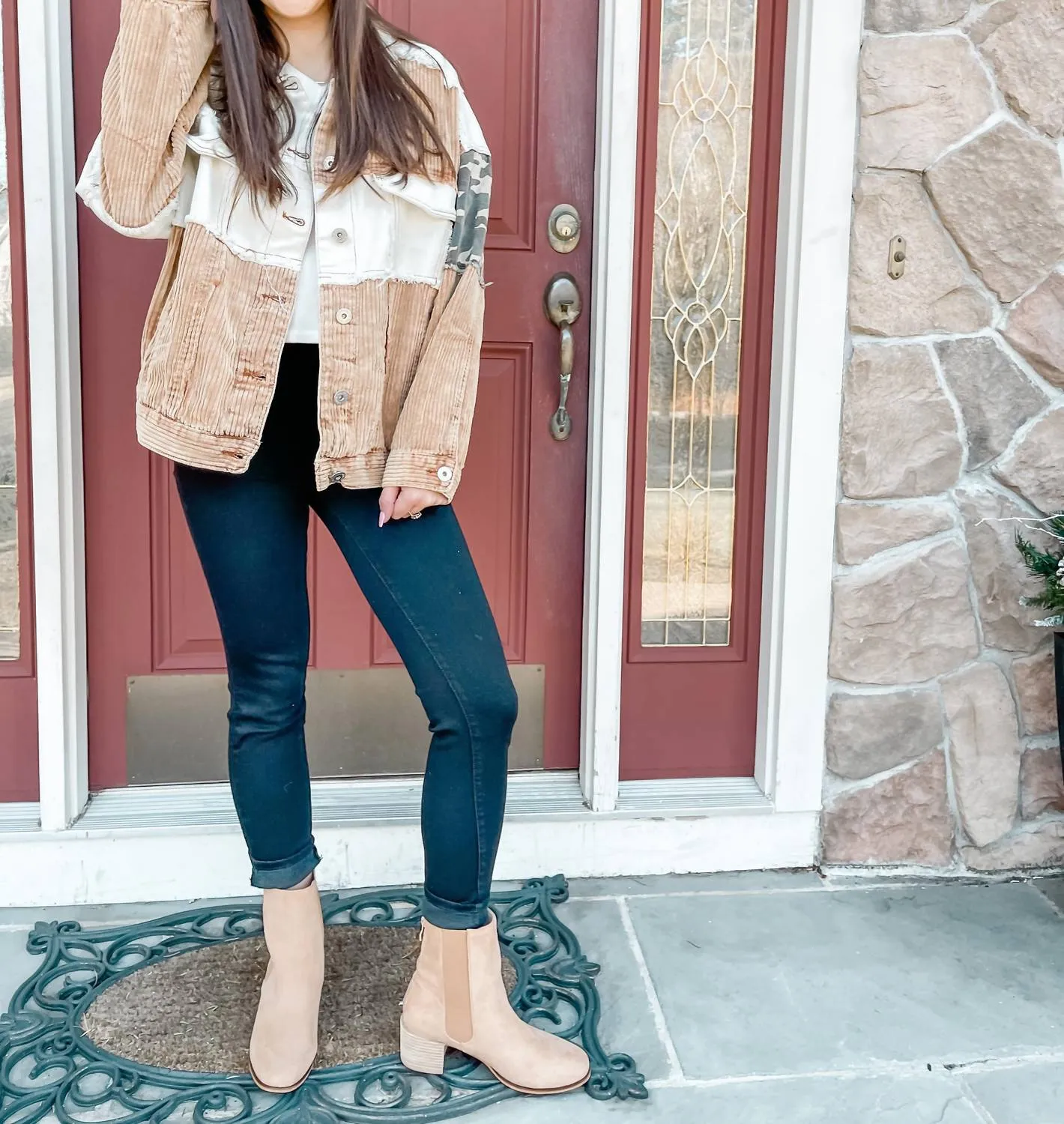 Hannah Boho Bootie In Toffee