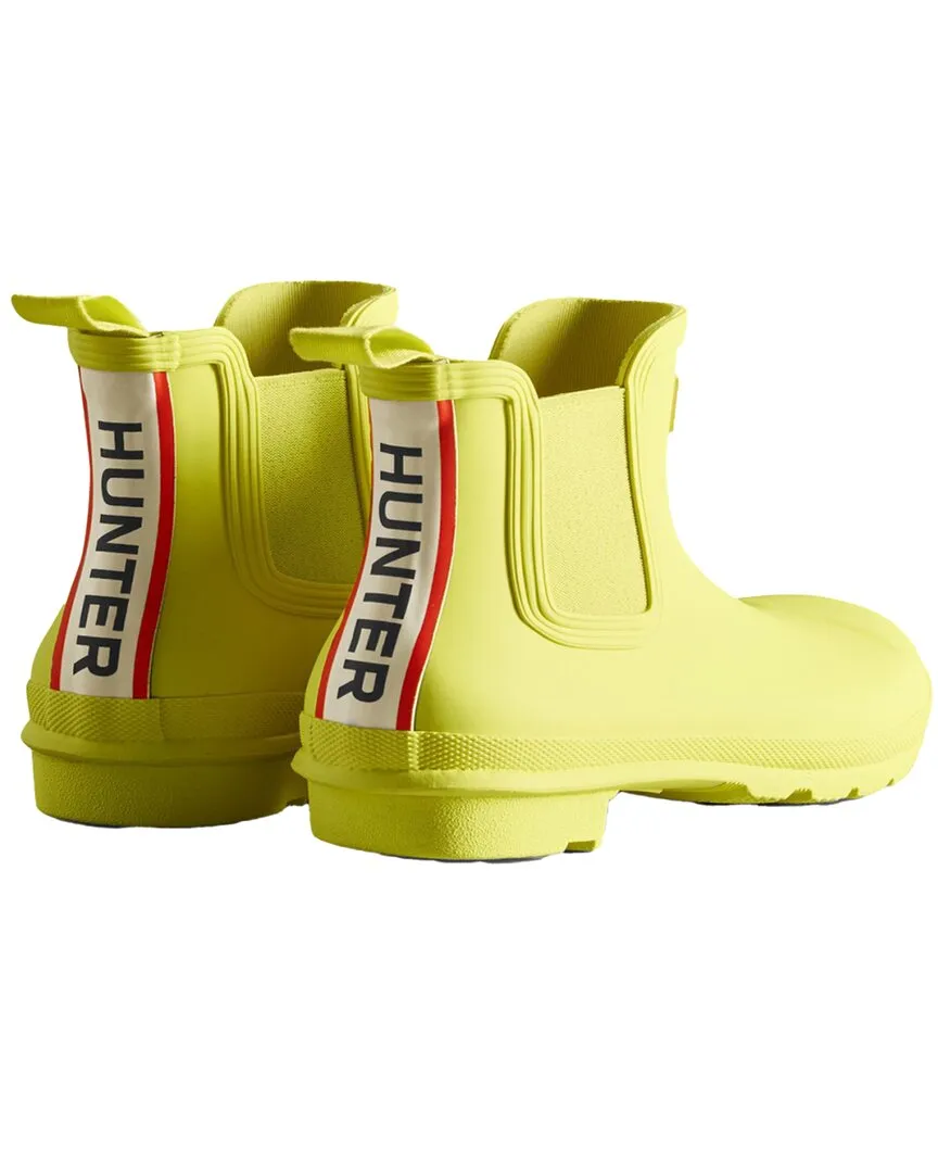 Hunter Original Chelsea Logo Back Boot