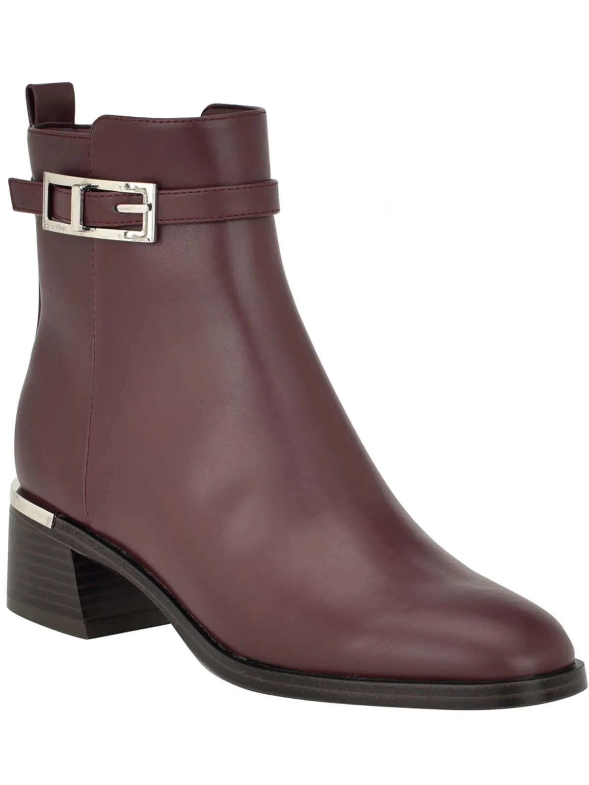 Jallis 2 Womens Faux Leather Harness Ankle Boots