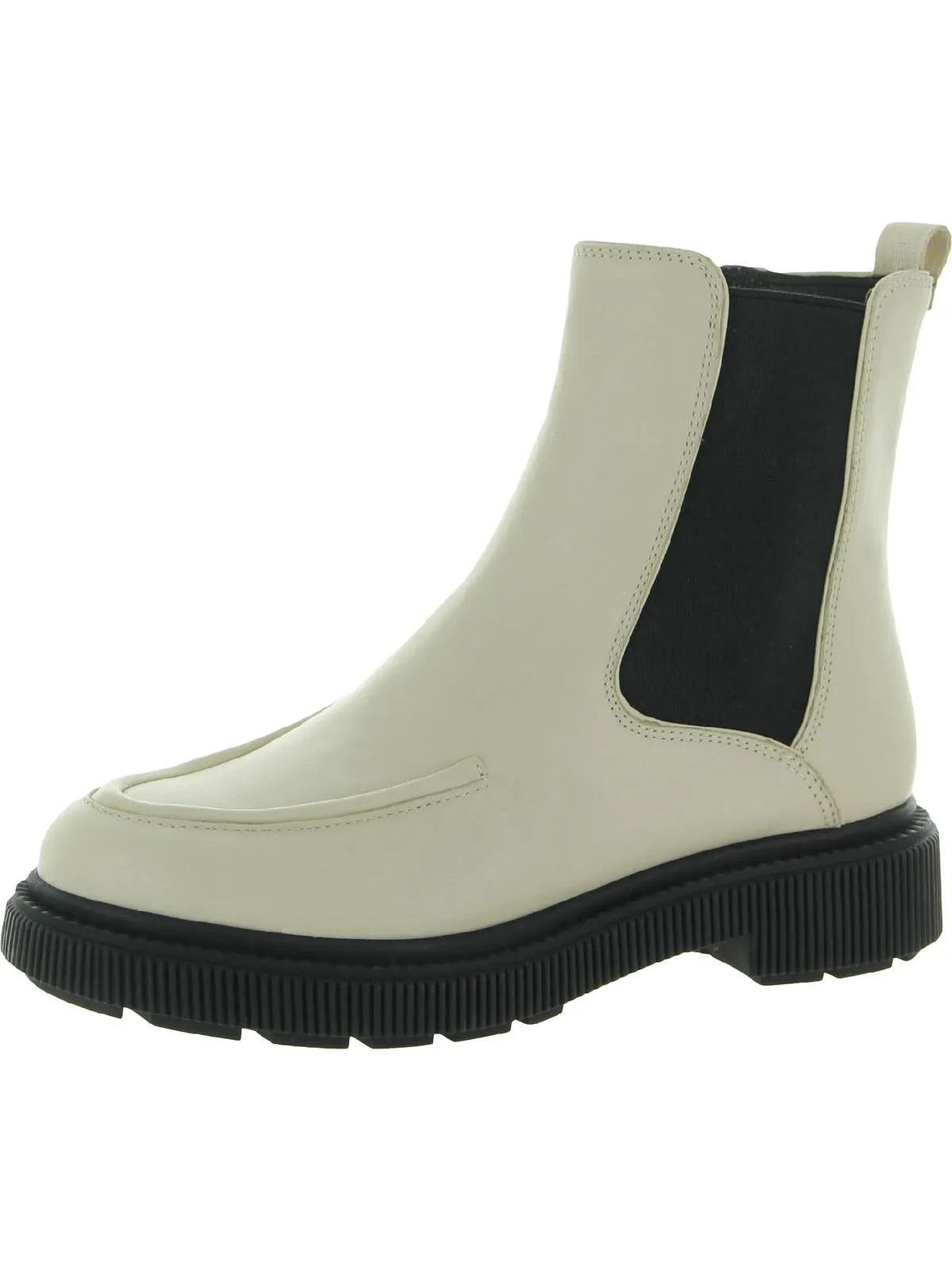 Jimmie Womens Lugged Sole Chelsea Booties