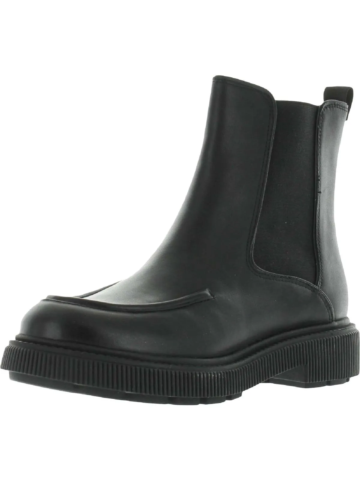 Jimmie Womens Lugged Sole Chelsea Booties