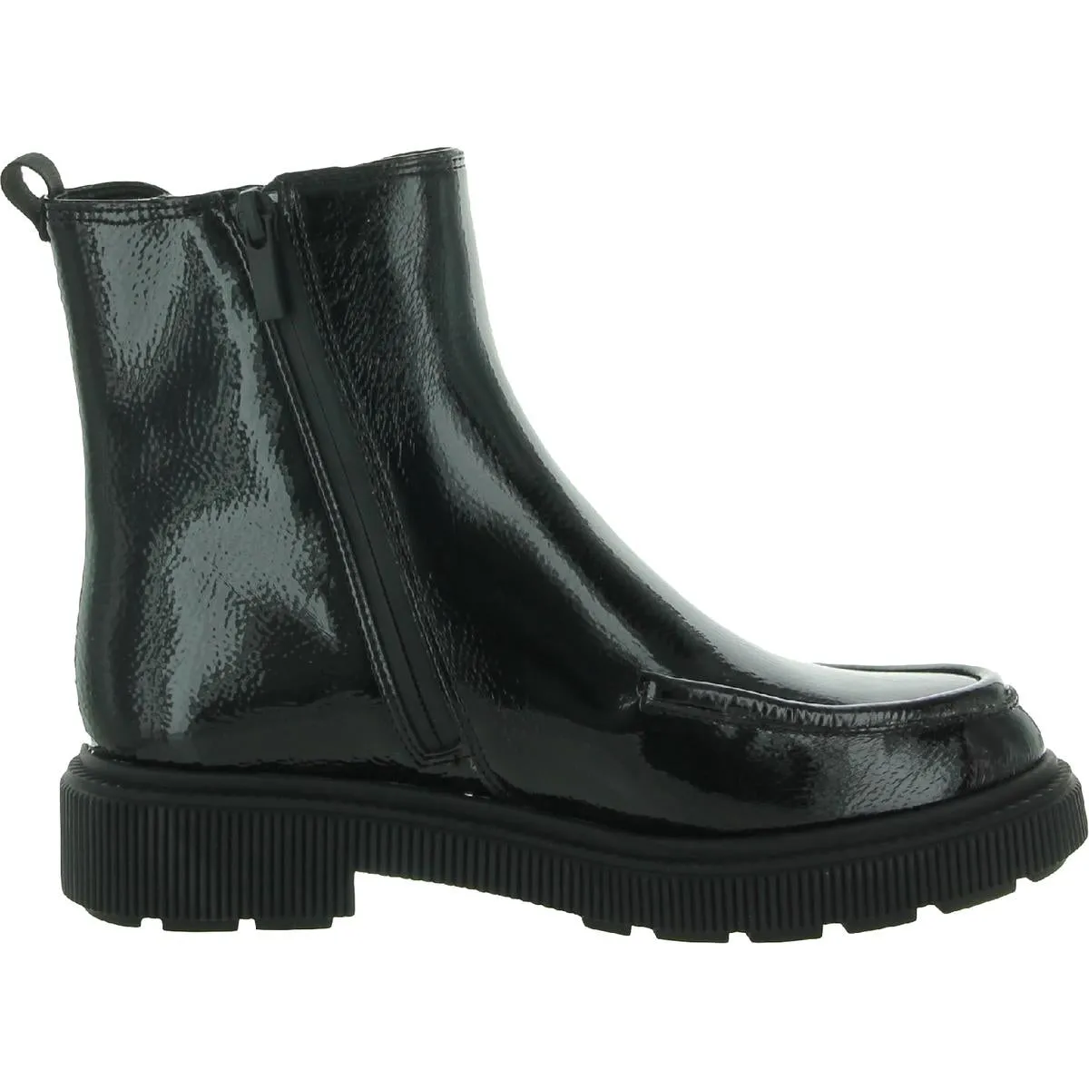 Jimmie Womens Lugged Sole Chelsea Booties
