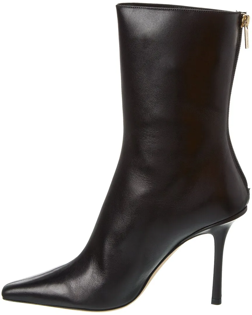 Jimmy Choo Agathe AB 100 Leather Bootie