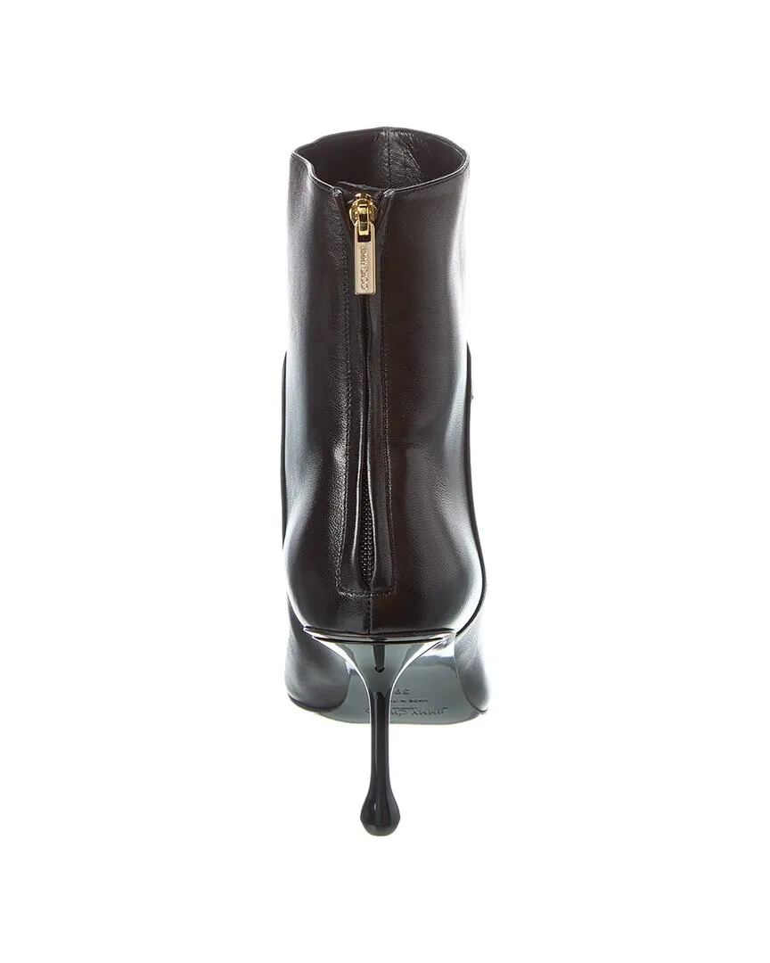 Jimmy Choo Cycas AB 80 Leather Bootie