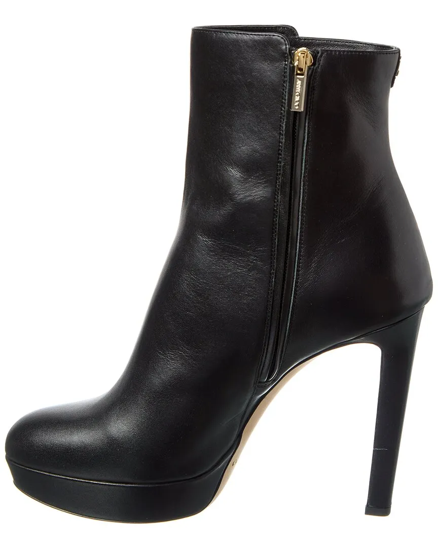 Jimmy Choo Maggie 115 Leather Bootie