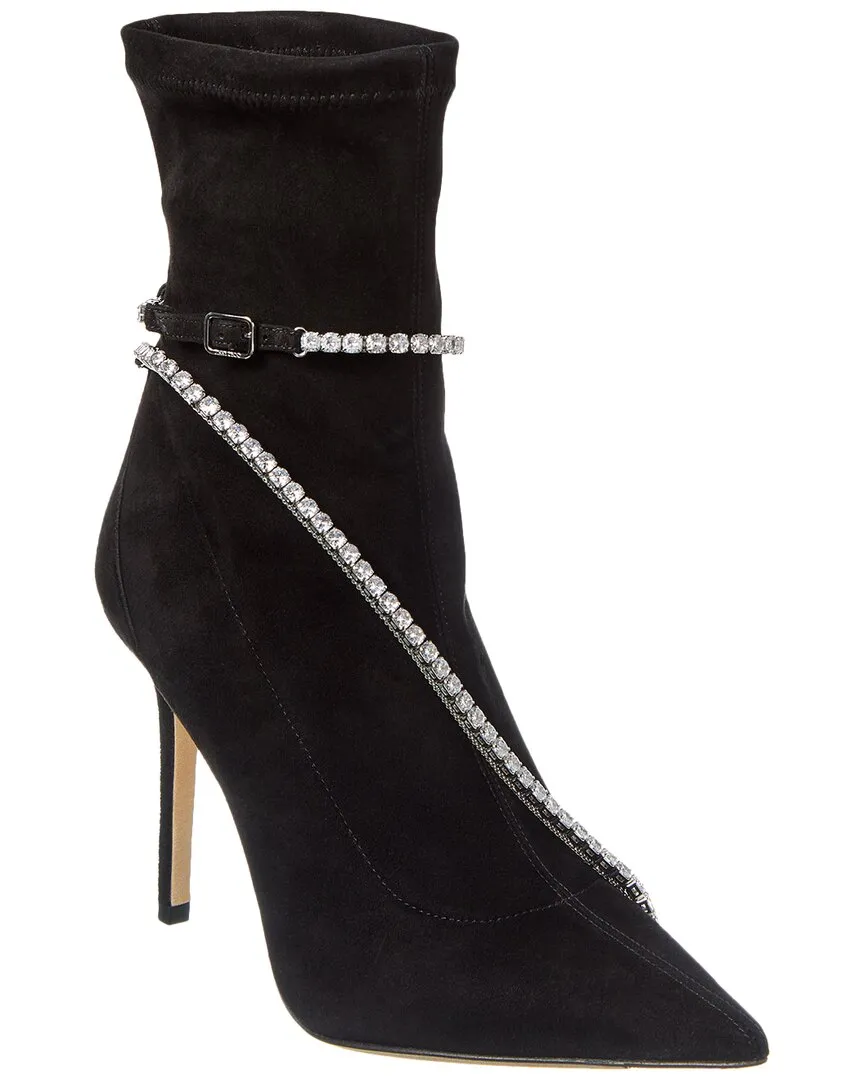 Jimmy Choo Talika Str 100 Suede Bootie