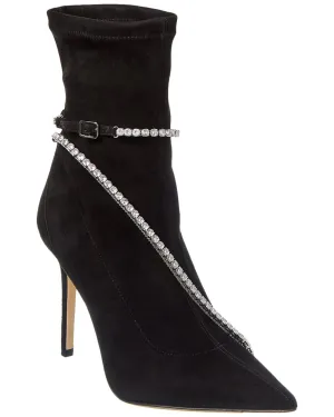 Jimmy Choo Talika Str 100 Suede Bootie