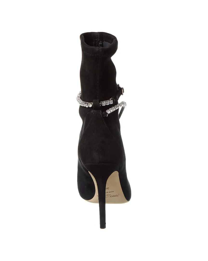 Jimmy Choo Talika Str 100 Suede Bootie