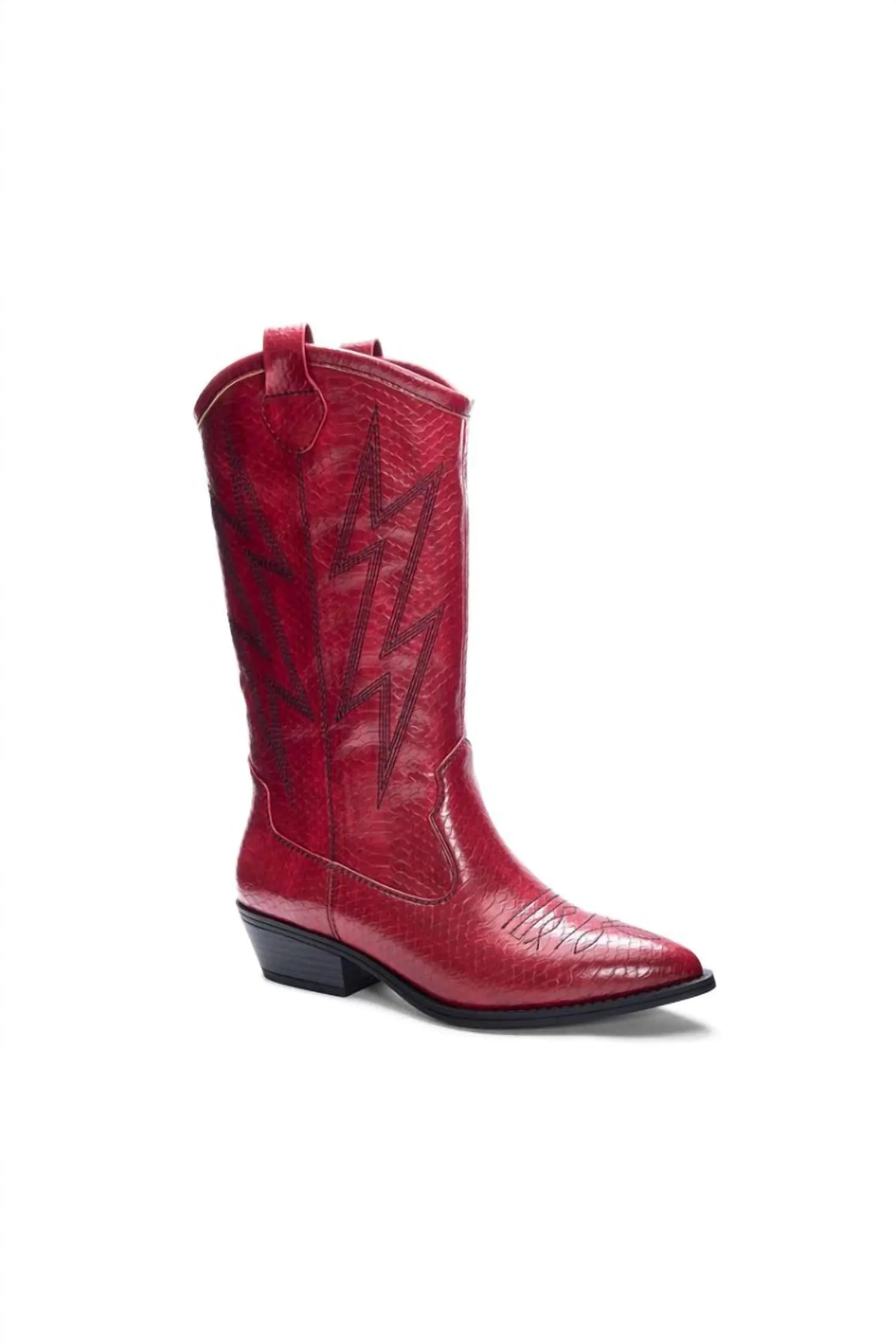 Josea Western Boot In Red