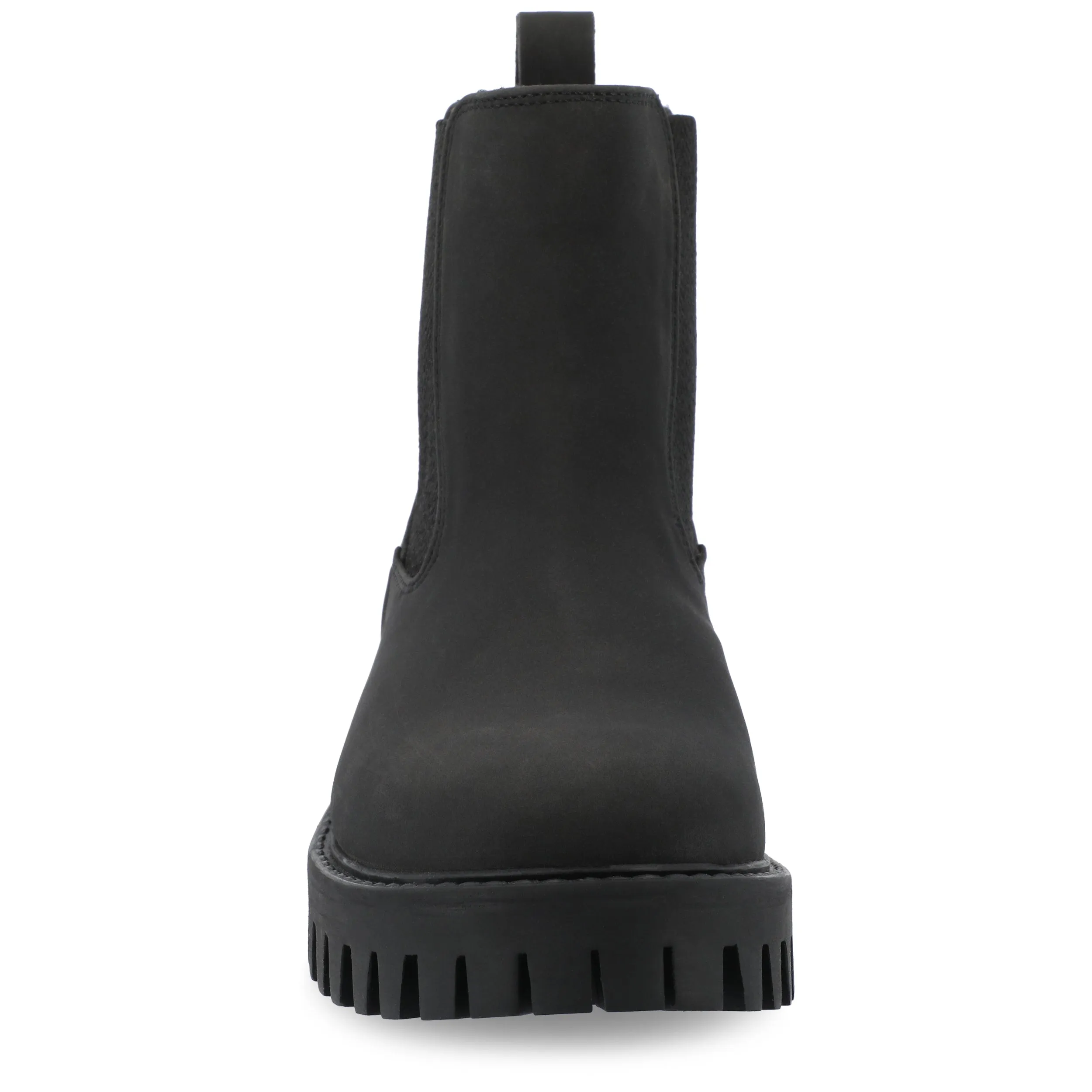 Journee Collection Medium and Wide Width Womens Alara Chelsea Pull On Bootie