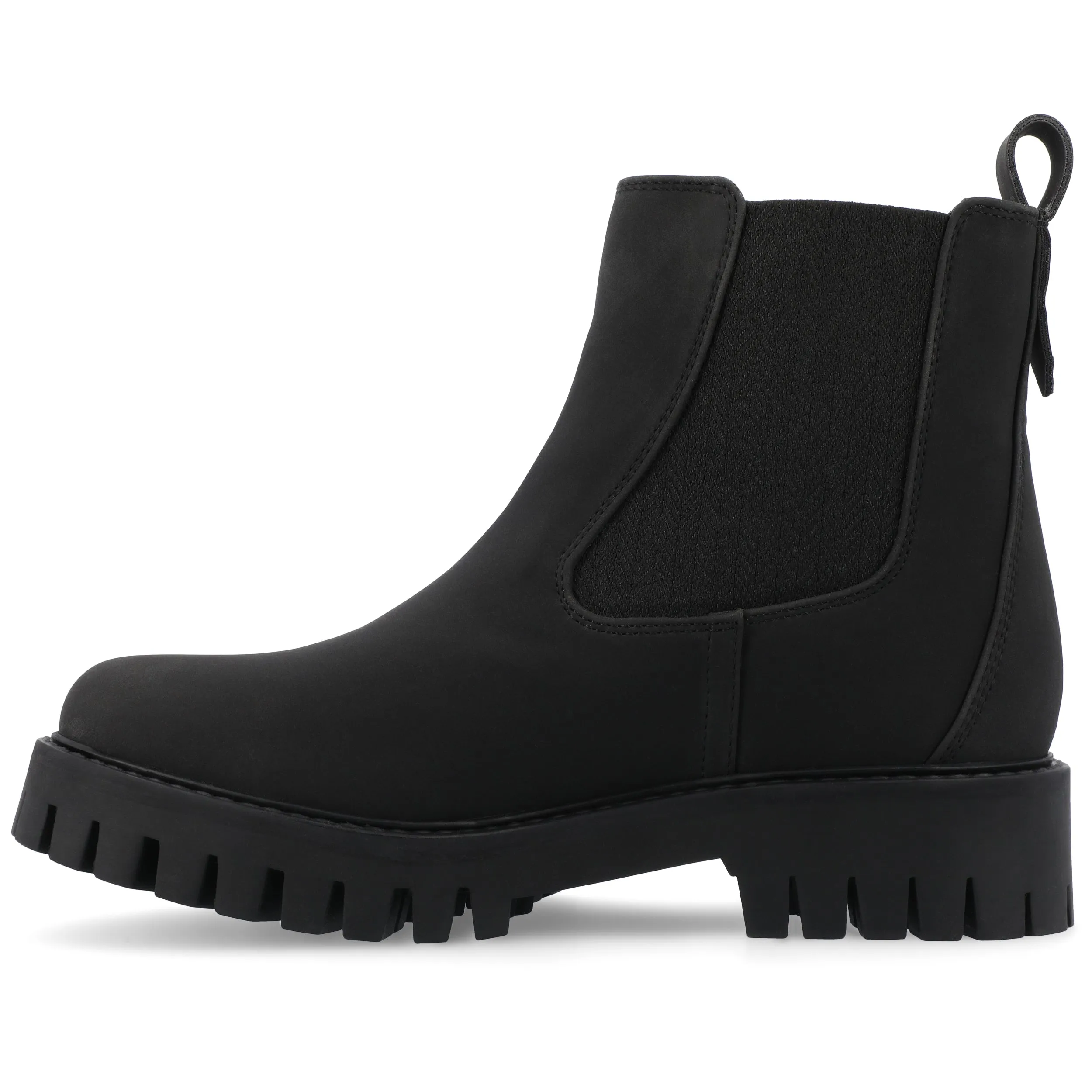 Journee Collection Medium and Wide Width Womens Alara Chelsea Pull On Bootie