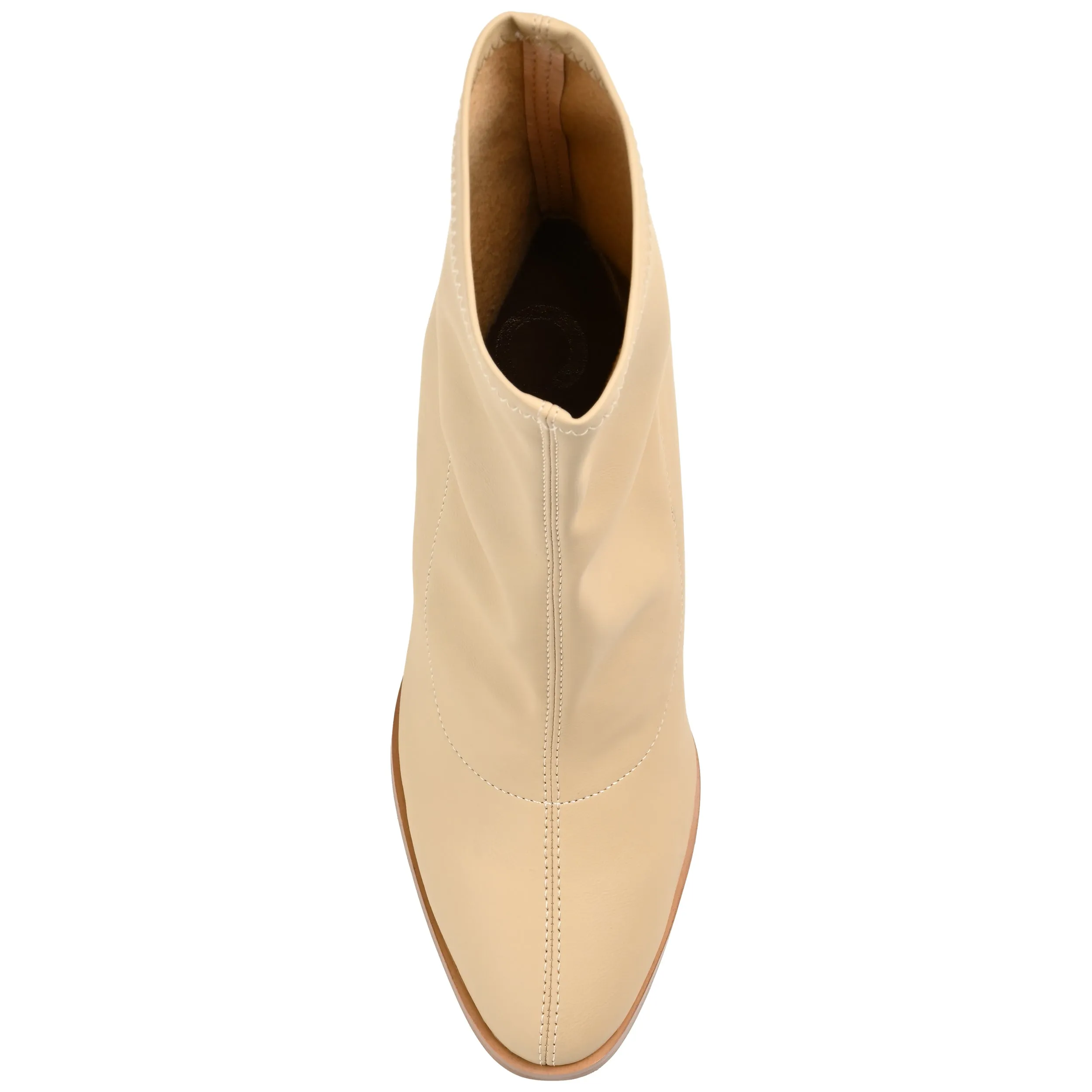 Journee Collection Womens Gizzel Almond Toe Stiletto High Ankle Booties