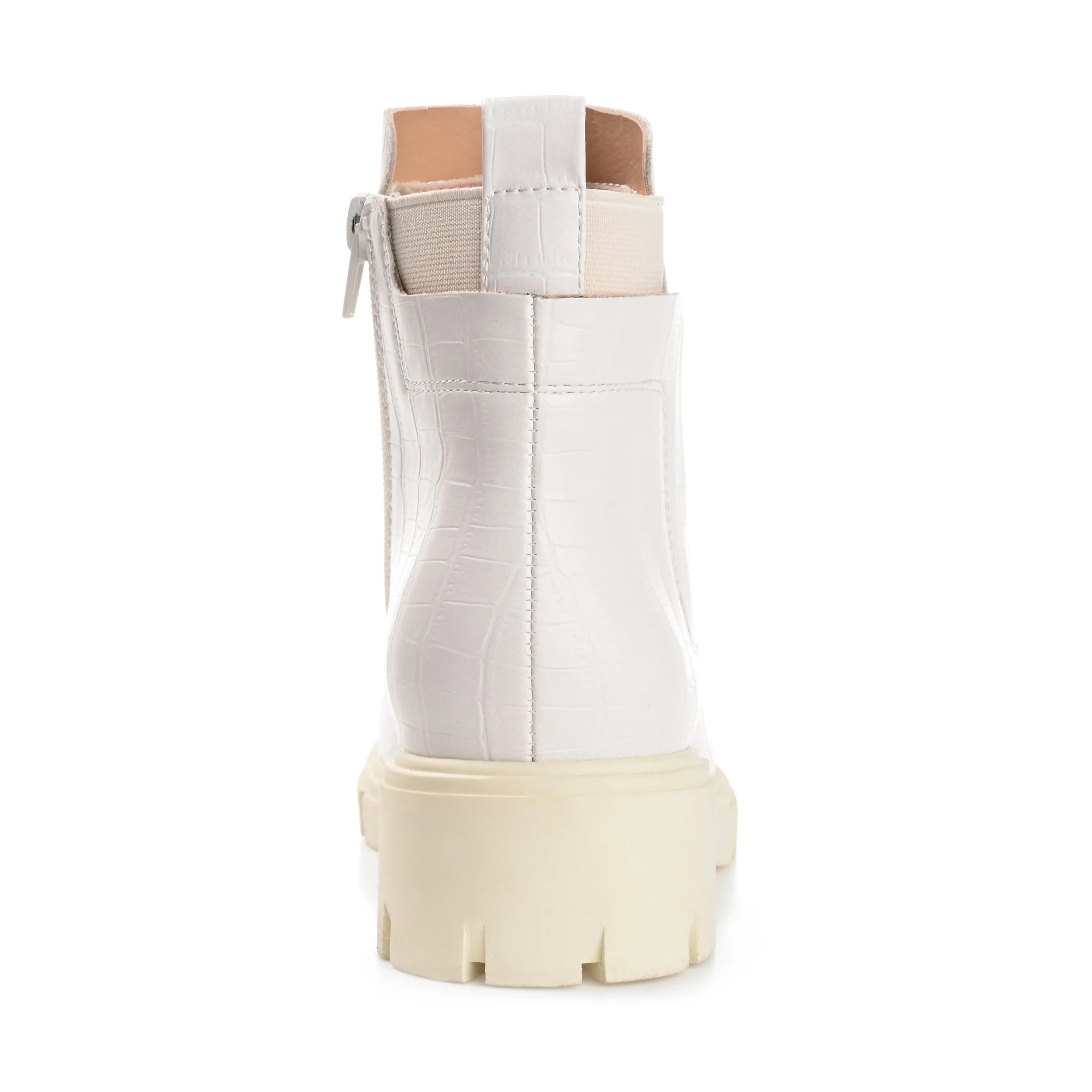 Journee Collection Womens Jeeva Inside Zip Block Heel Booties