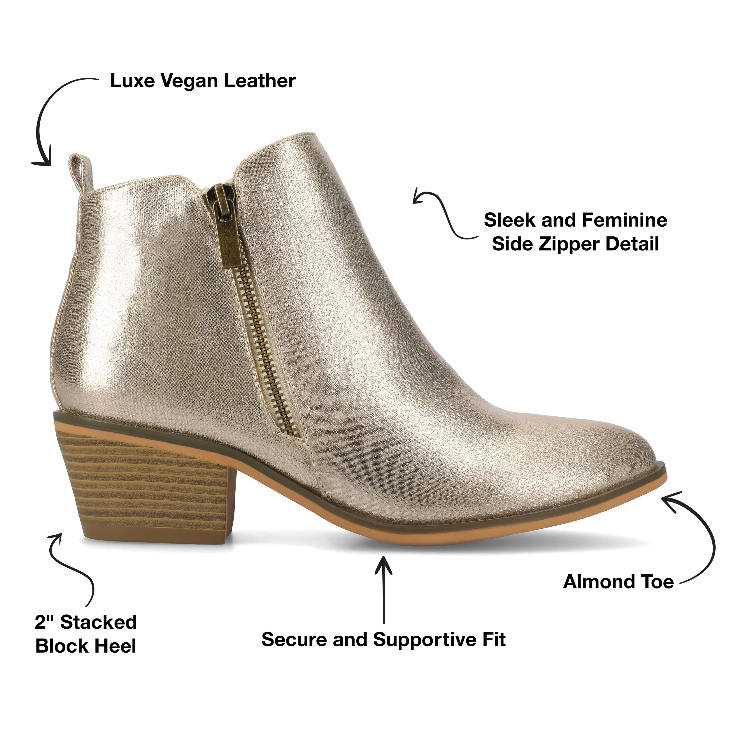 Journee Collection Women's Rebel Bootie