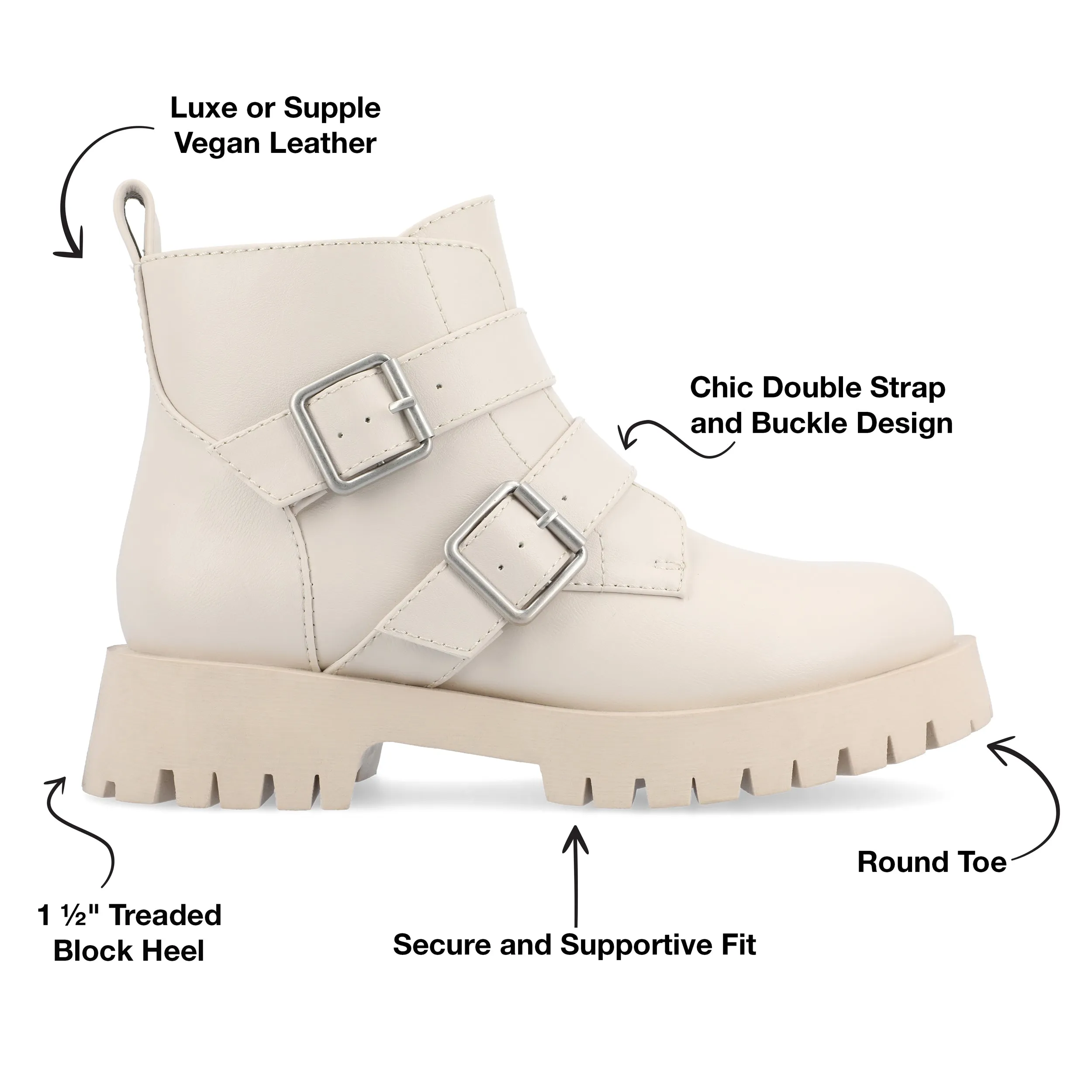 Journee Collection Women's Tru Comfort Foam Maebry Booties