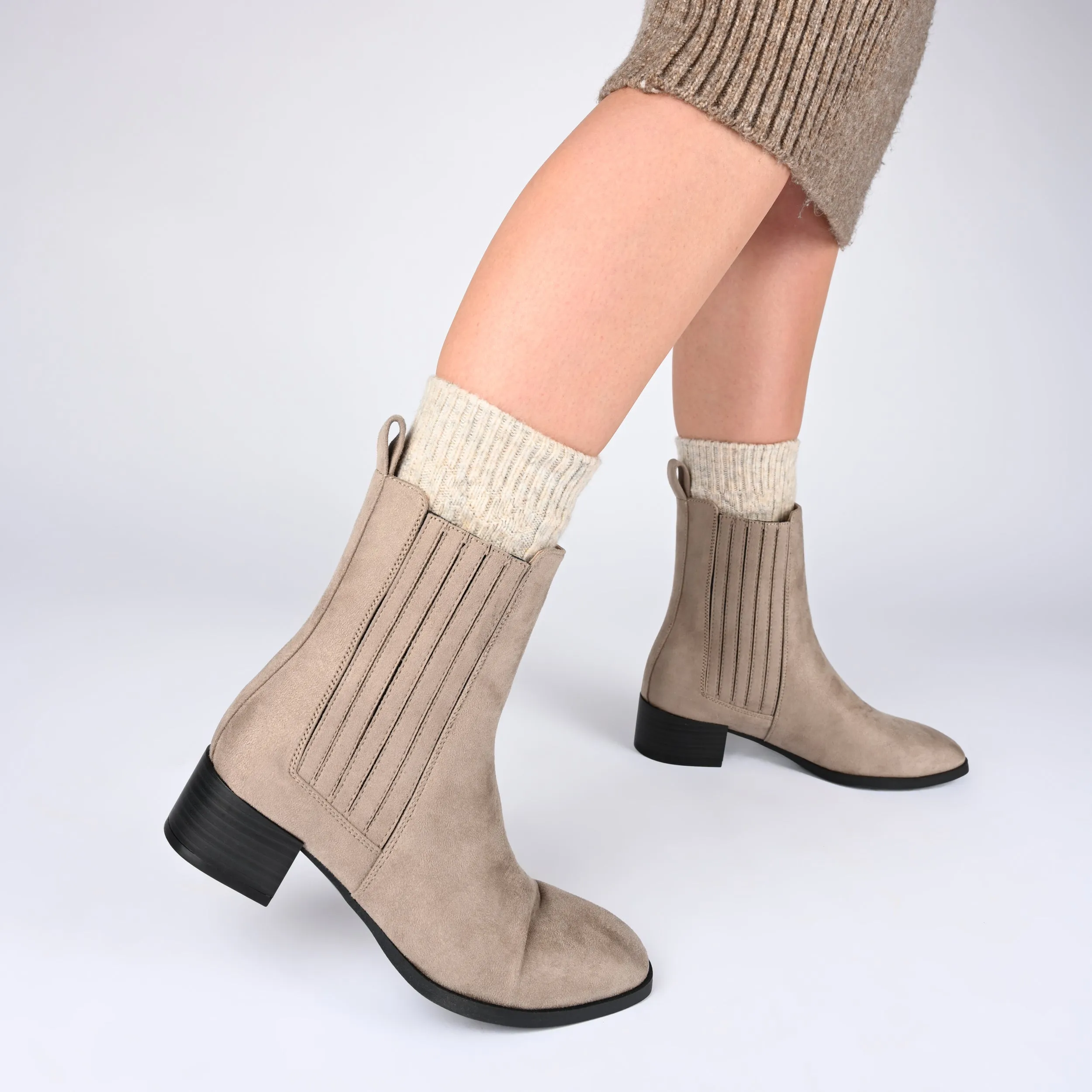 Journee Collection Women's Tru Comfort Foam  Wrenley Booties