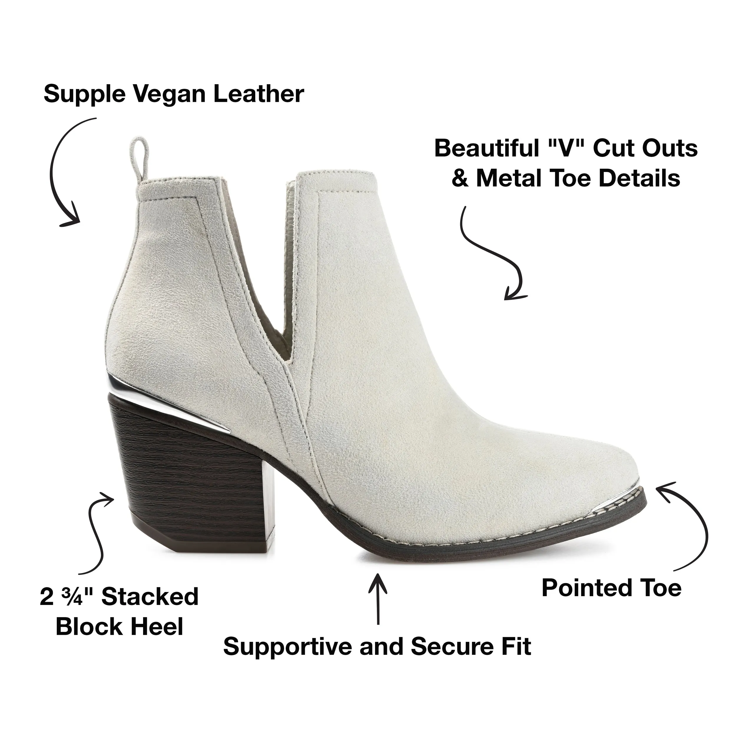 Journee Collection Women's Wide Width Issla Bootie