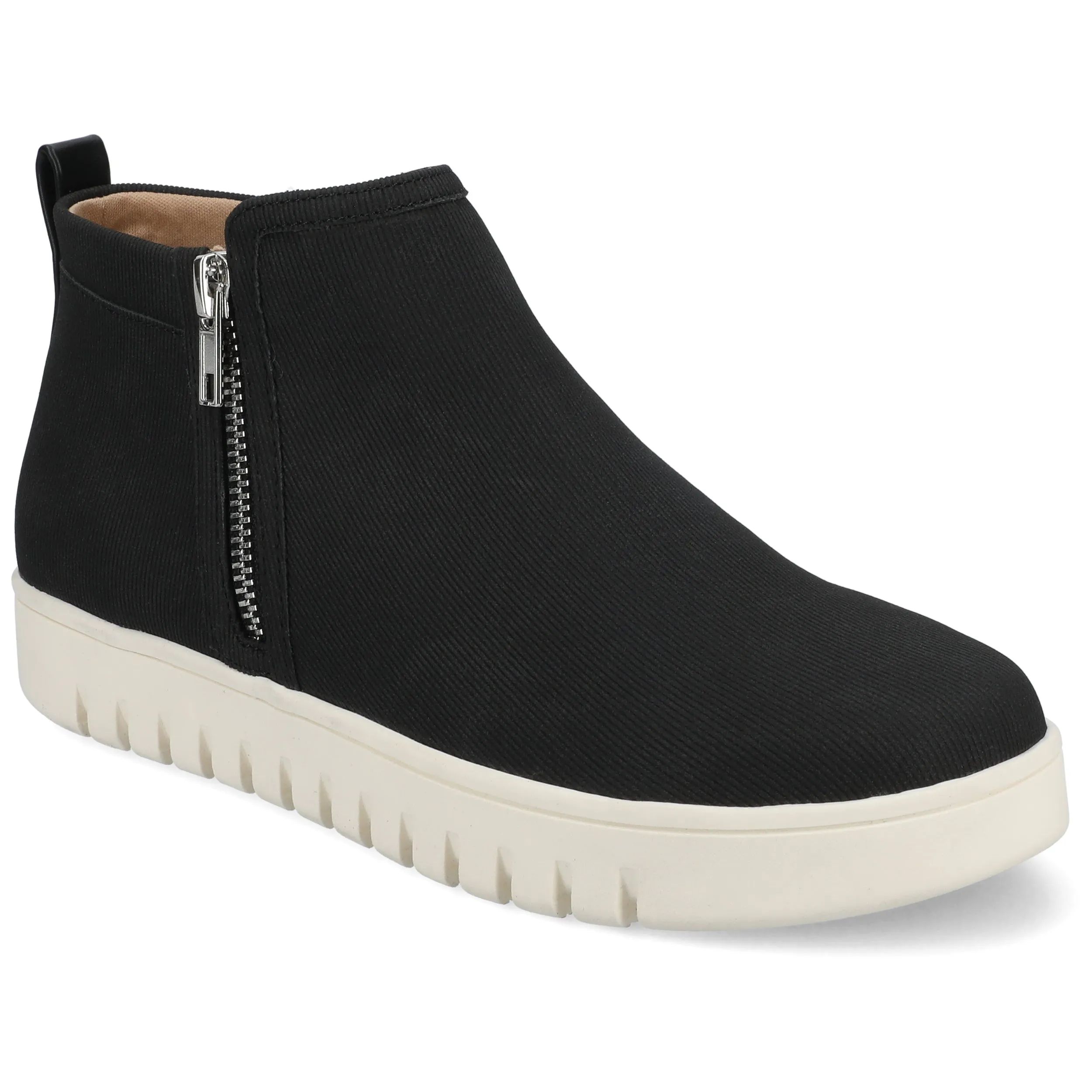 Journee Womens Alita Ankle Sneaker Bootie