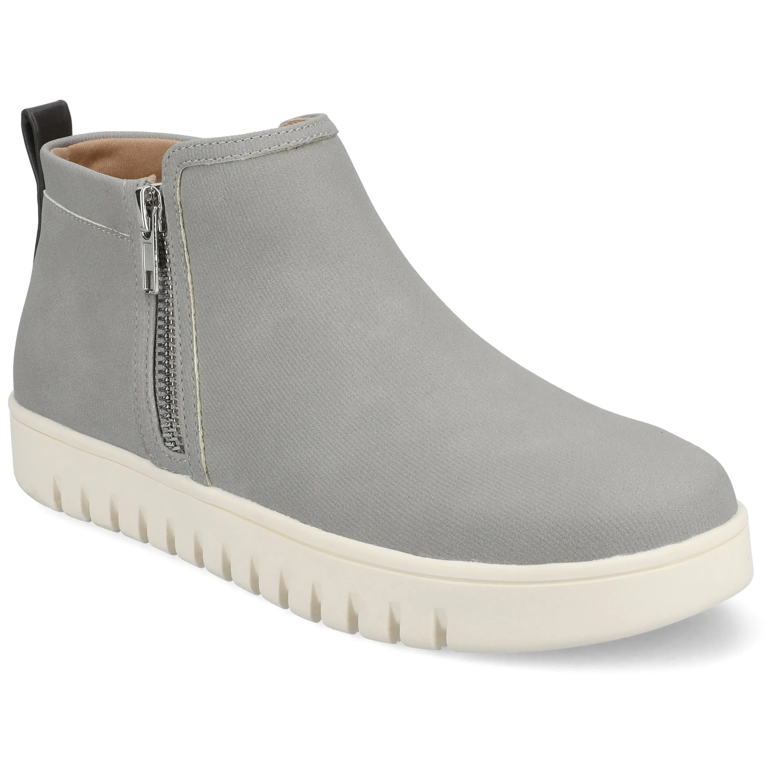 Journee Womens Alita Ankle Sneaker Bootie
