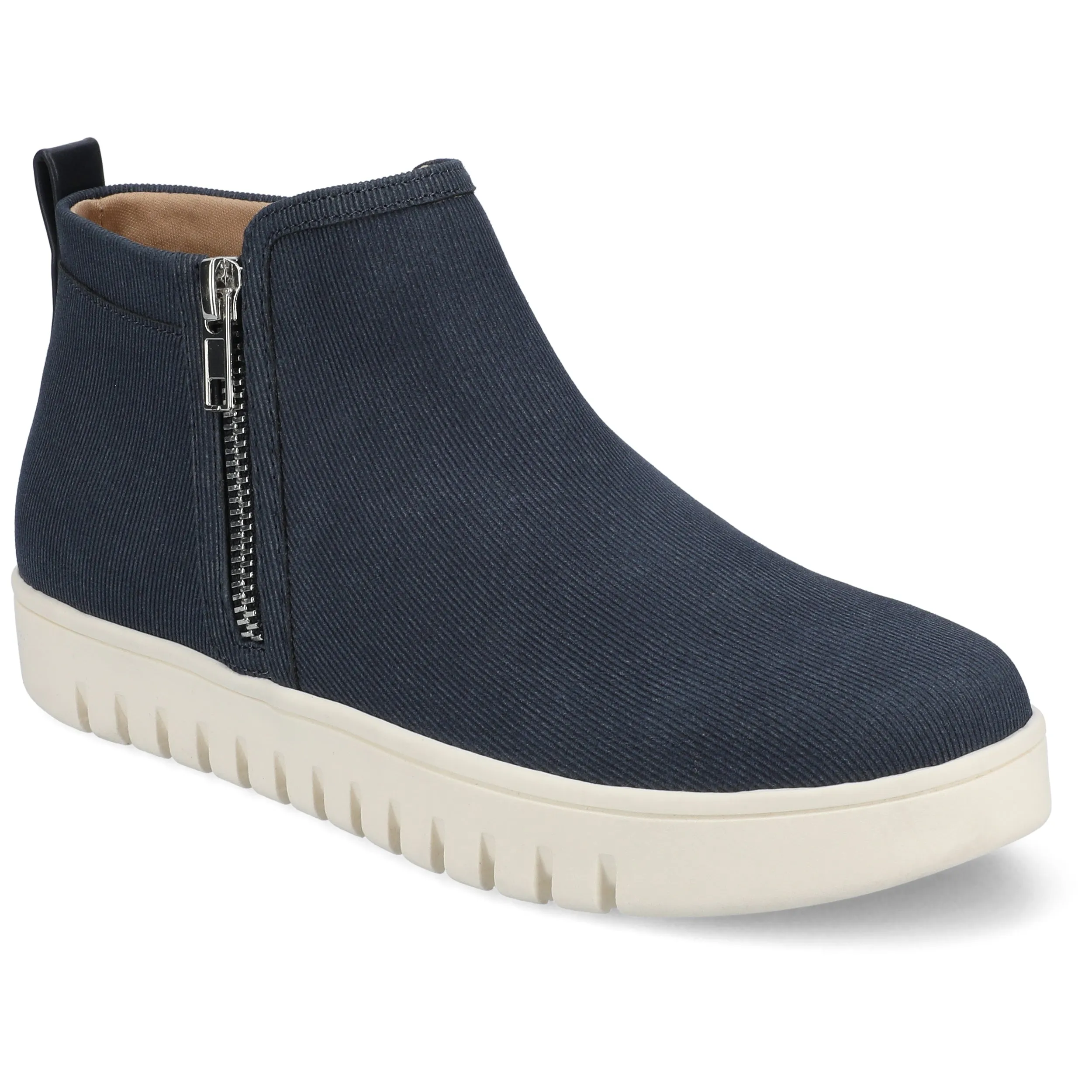 Journee Womens Alita Ankle Sneaker Bootie