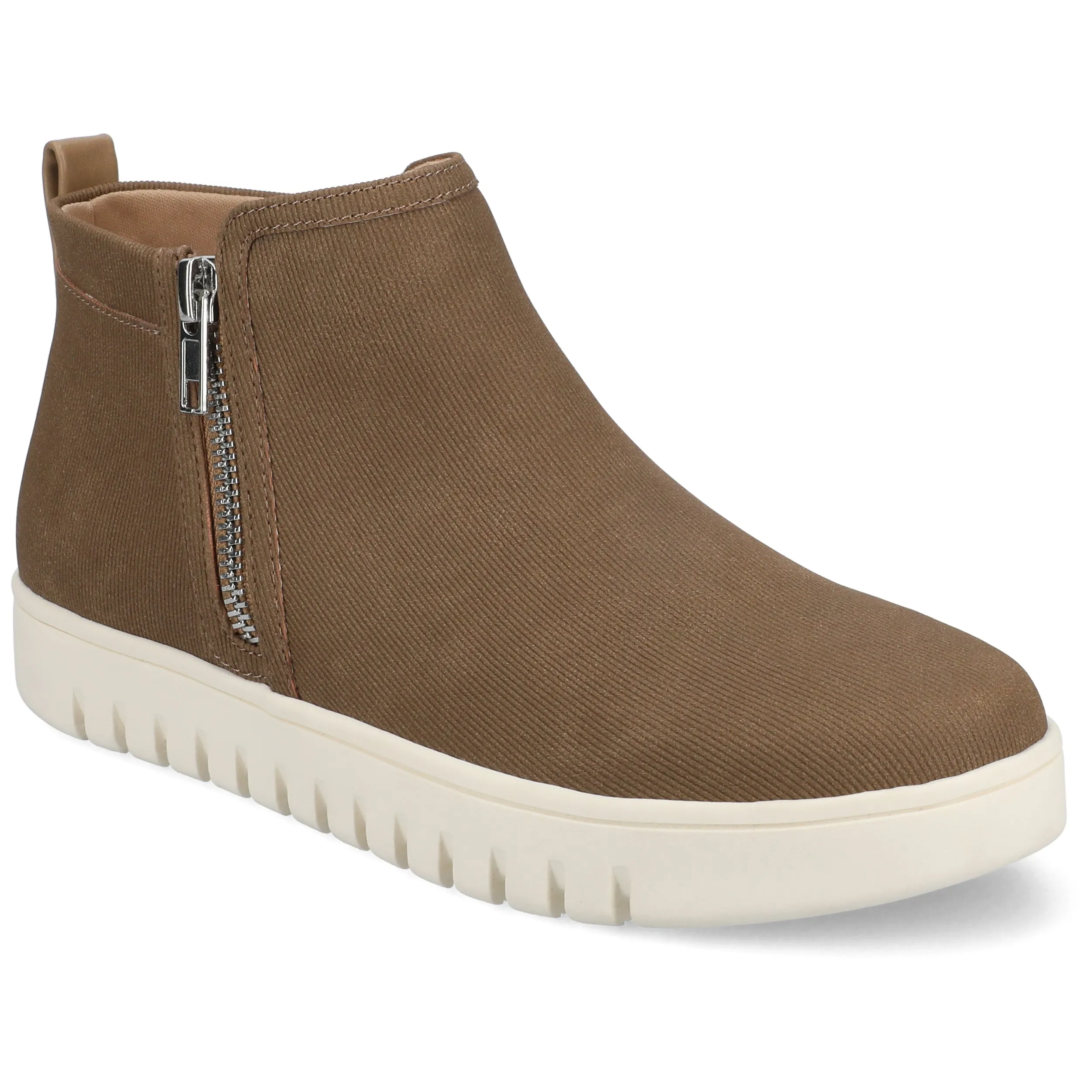 Journee Womens Alita Ankle Sneaker Bootie