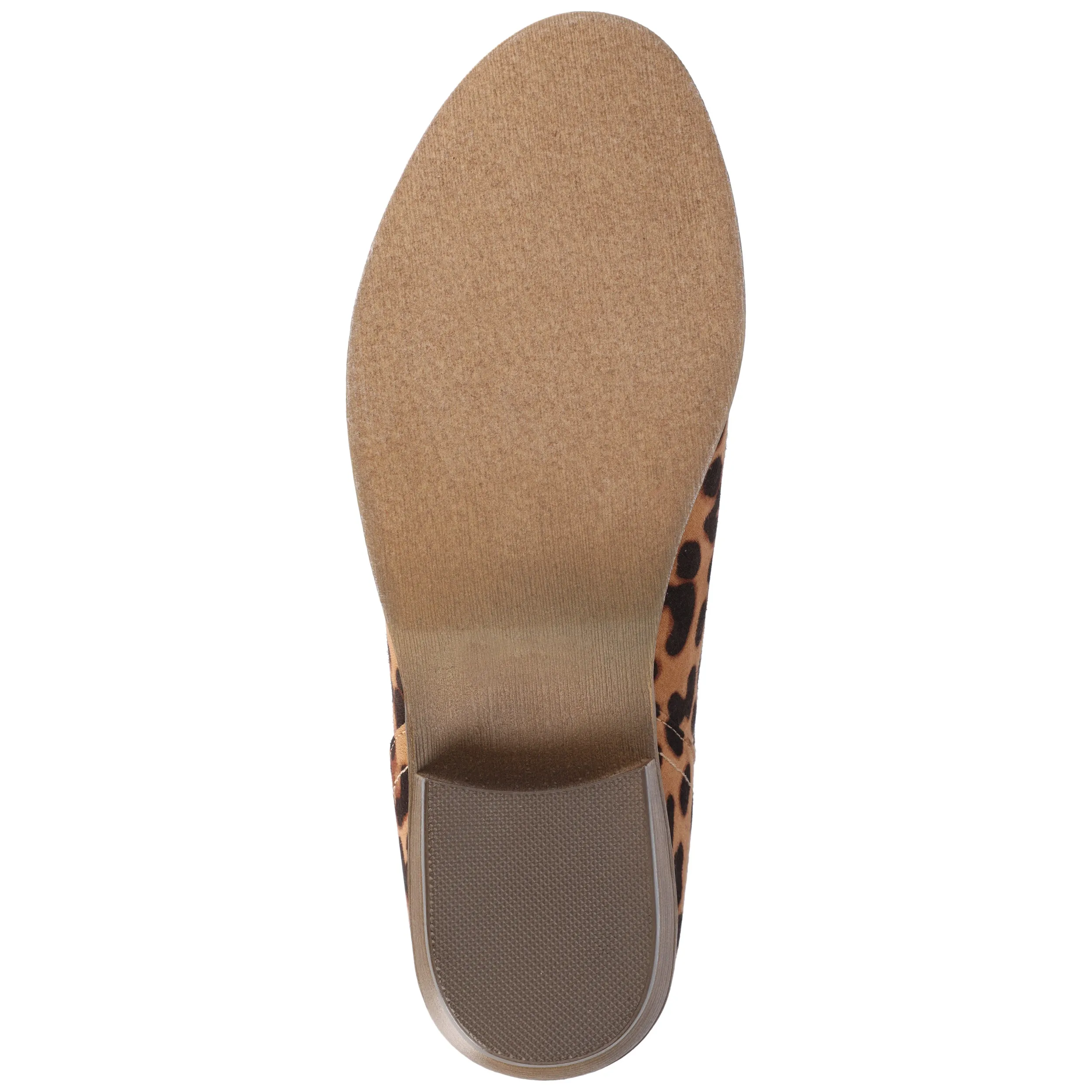 Journee Womens Rimi Pull On Stacked Heel Booties