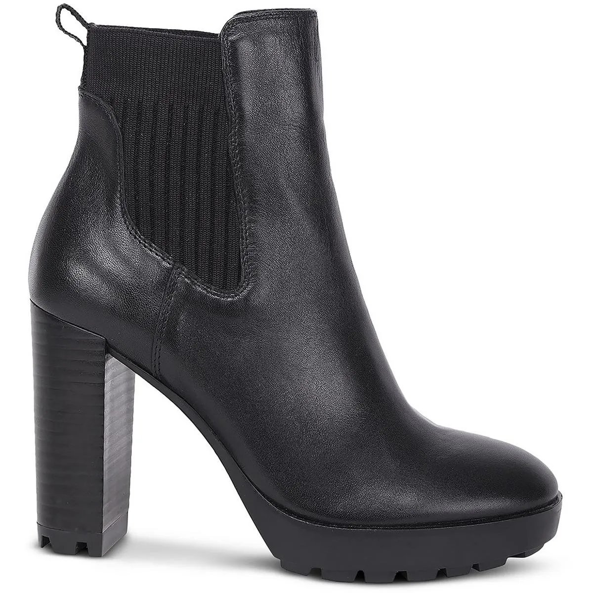 Junne Womens Leather Booties Ankle Boots