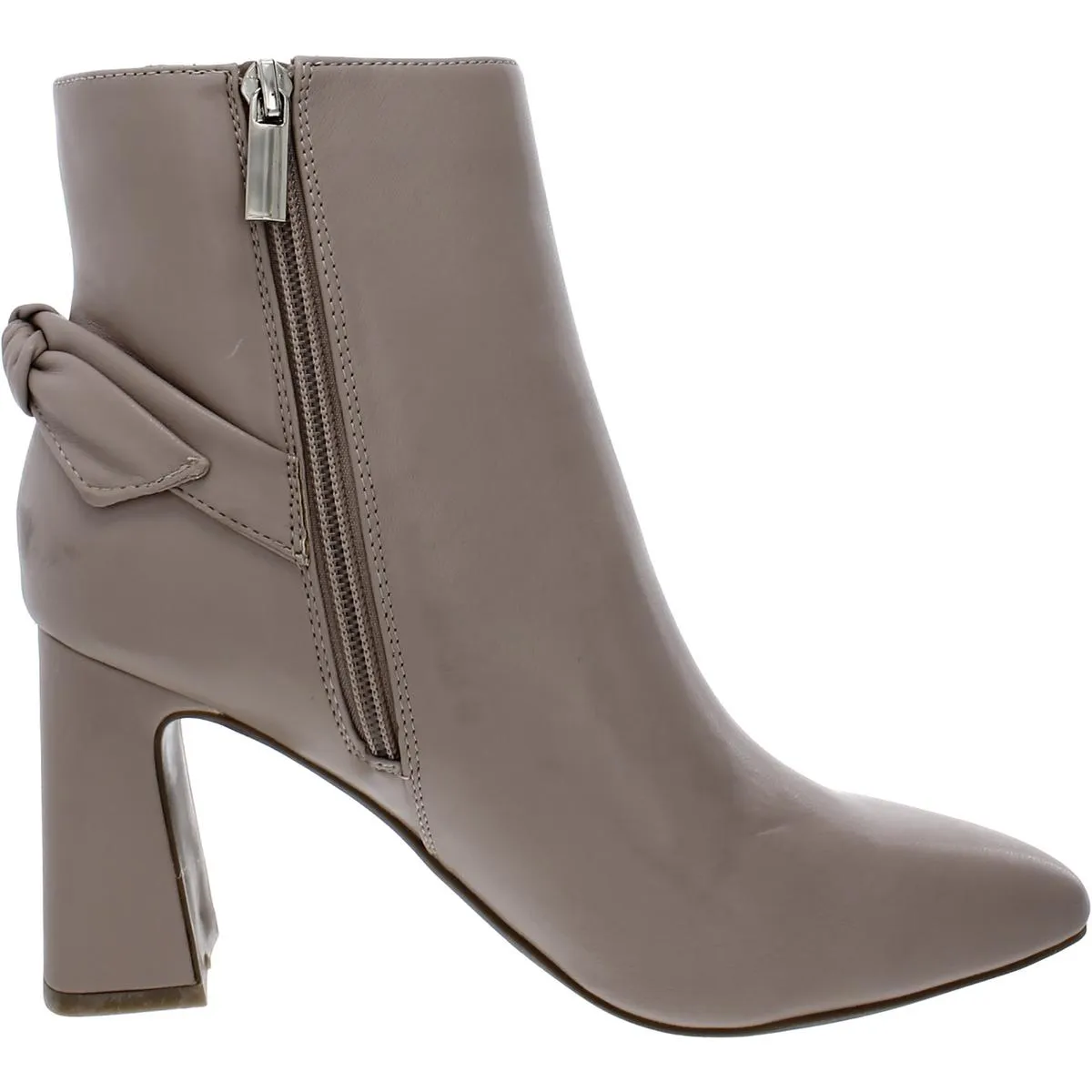 Kendra  Womens Faux Leather Pointed Toe Booties