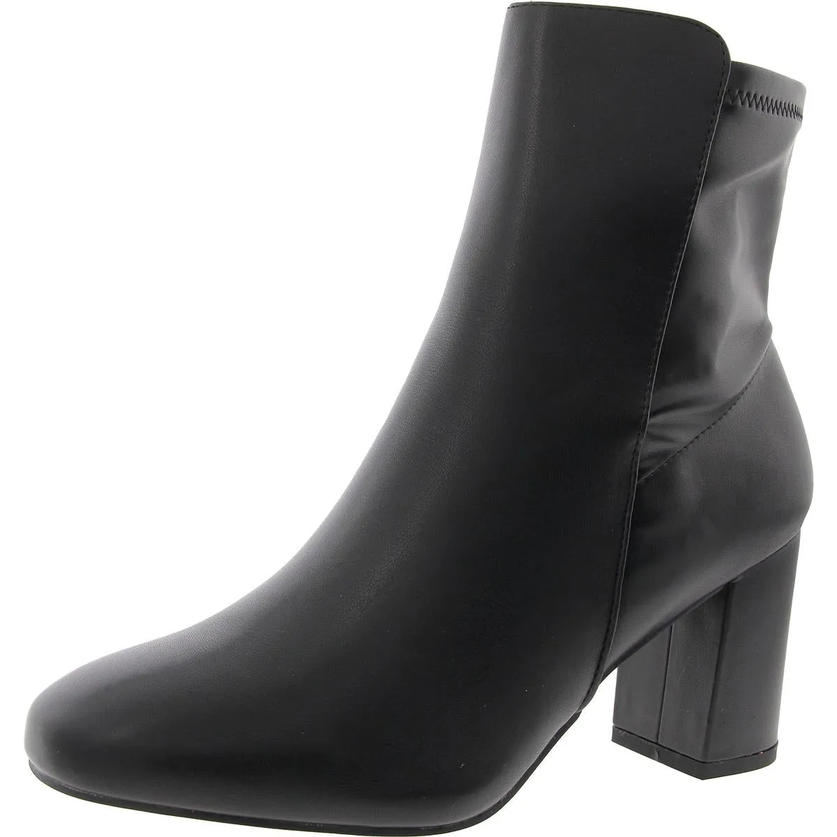 Kymi Womens Faux Leather Booties