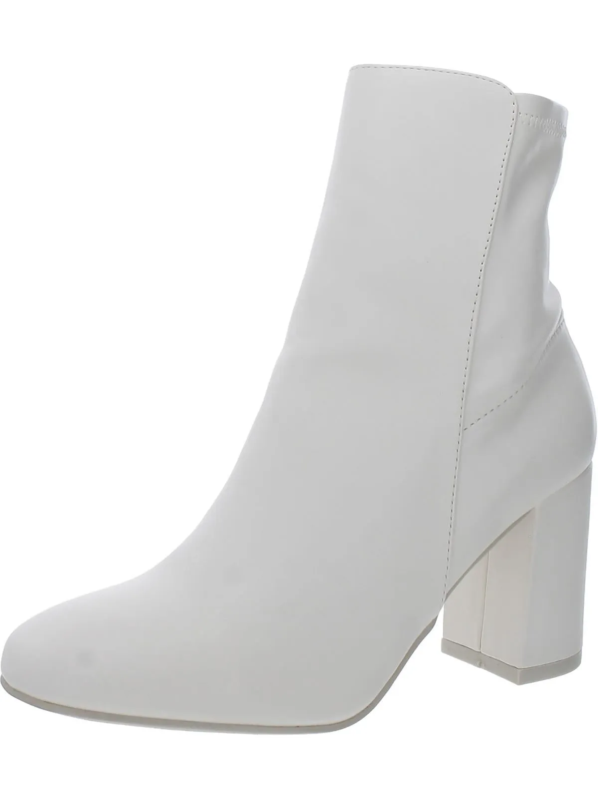 Kymi Womens Faux Leather Booties