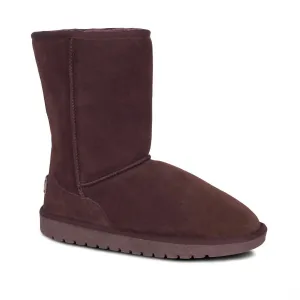 Ladies - 9" Sheepskin Boots In Chocolate