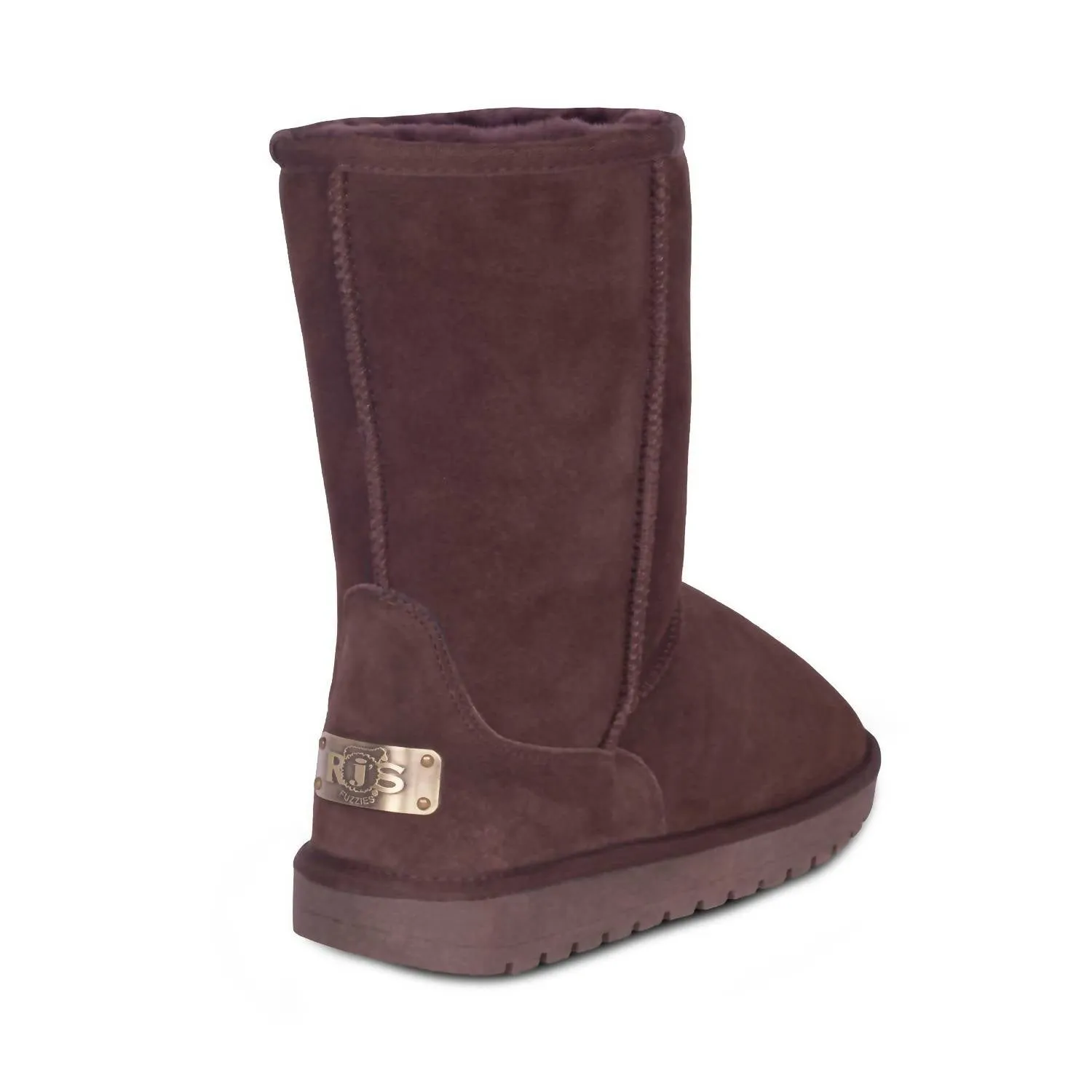 Ladies - 9" Sheepskin Boots In Chocolate