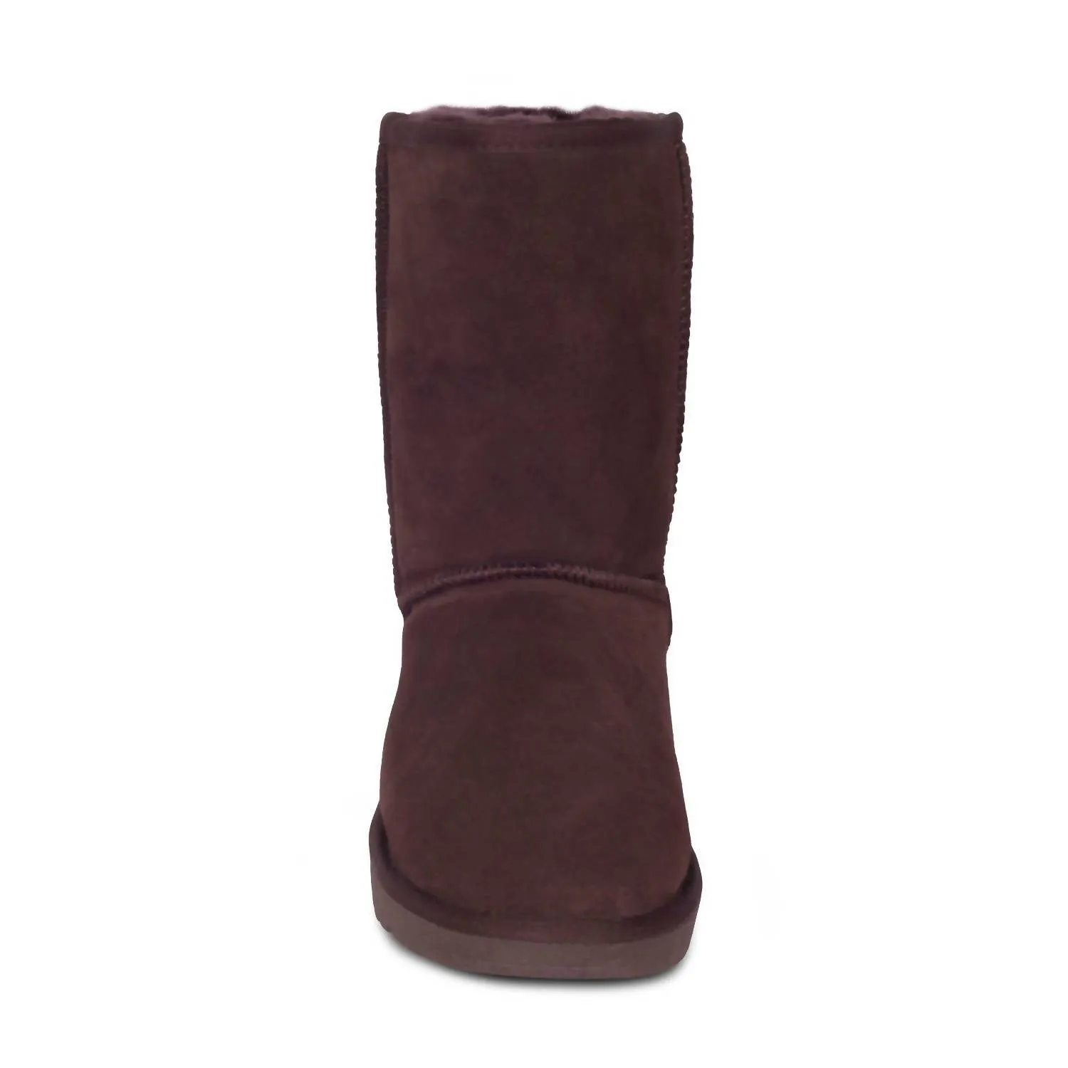 Ladies - 9" Sheepskin Boots In Chocolate
