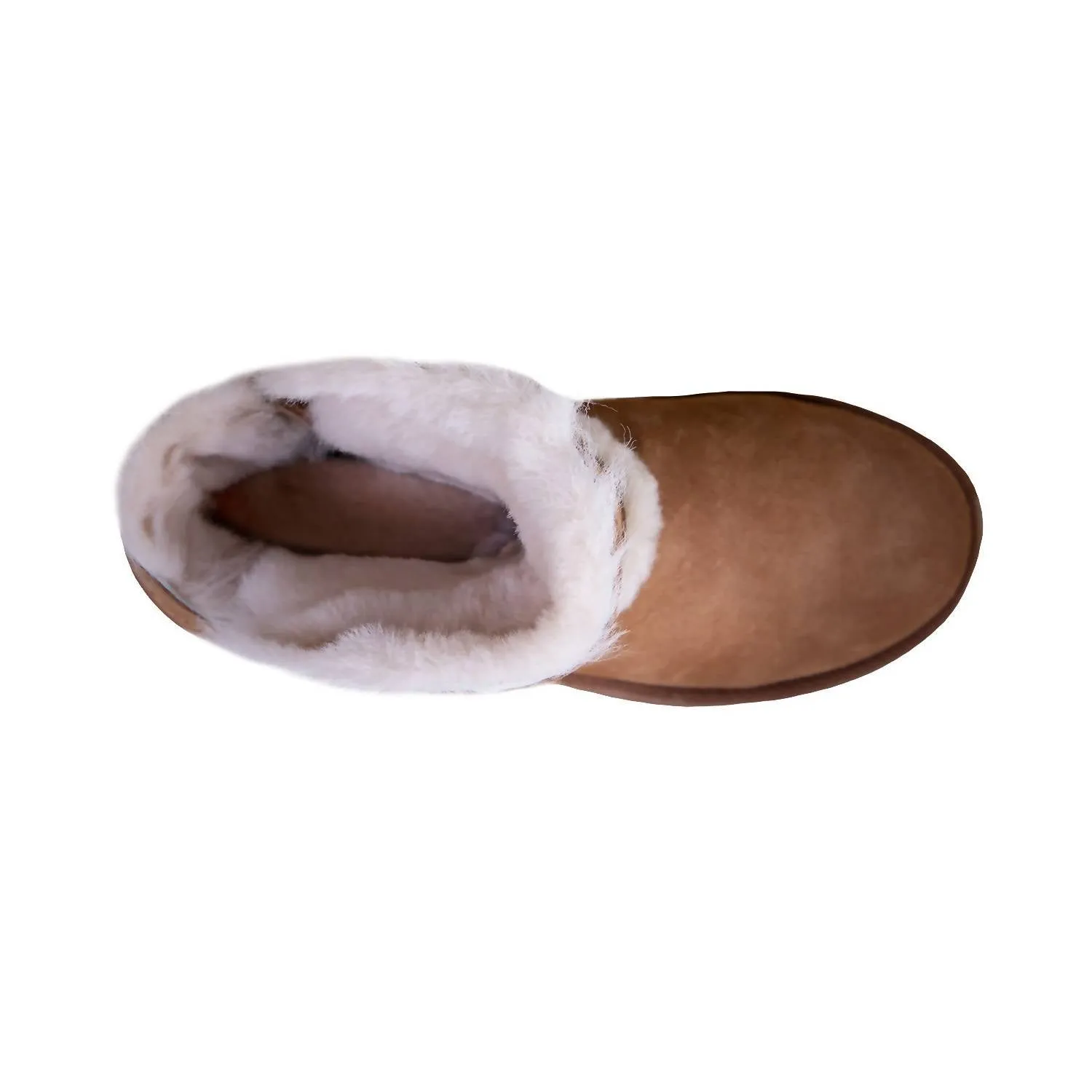 Ladies Mia Sheepskin Boot In Chestnut
