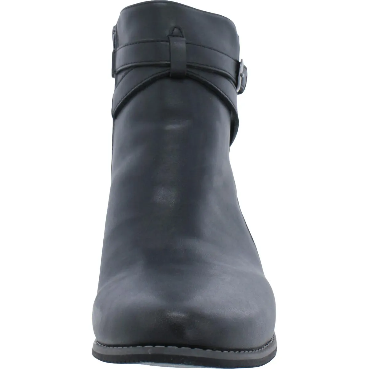 Laura Womens Zipper Round Toe Ankle Boots