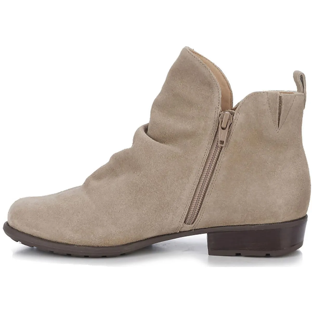 Lilith Womens Suede Ankle Booties