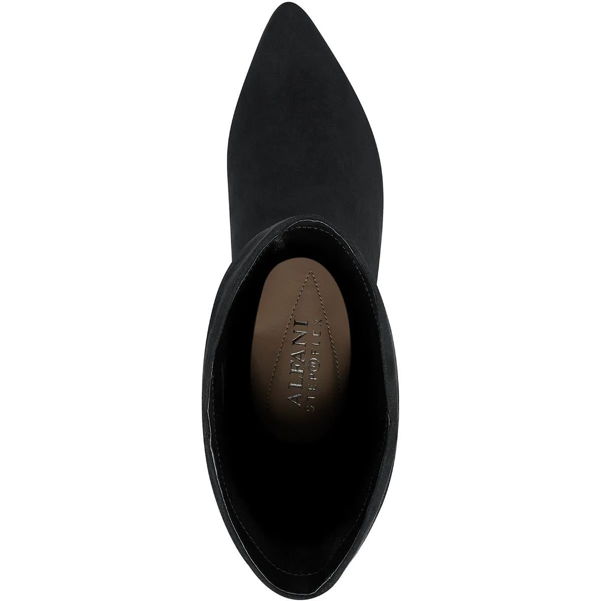 Lissa Womens Fax Suede Slouchy Booties