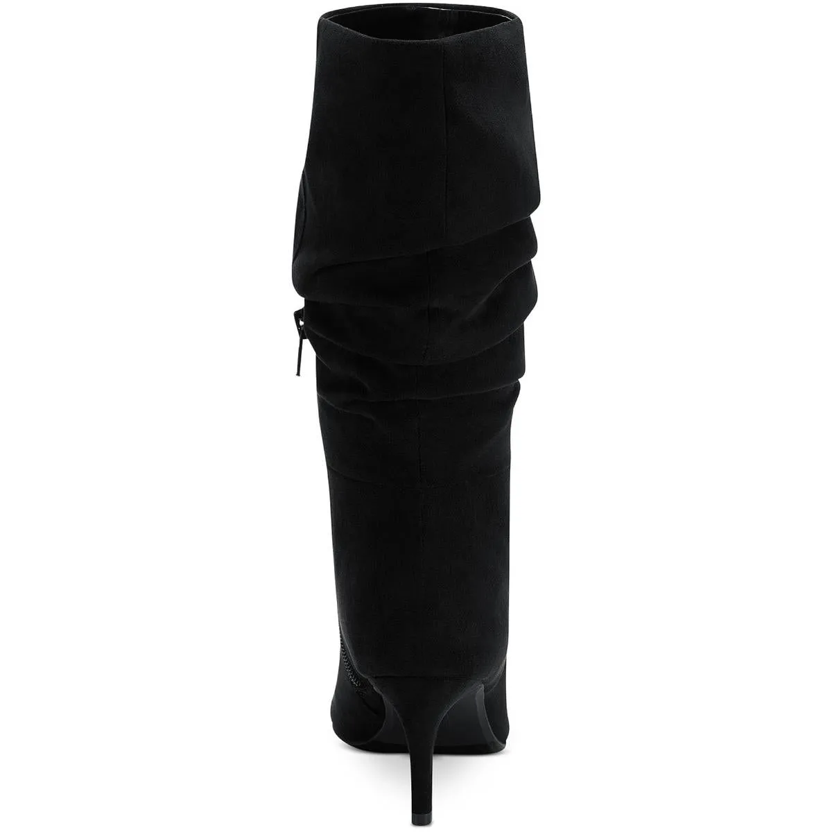 Lissa Womens Fax Suede Slouchy Booties